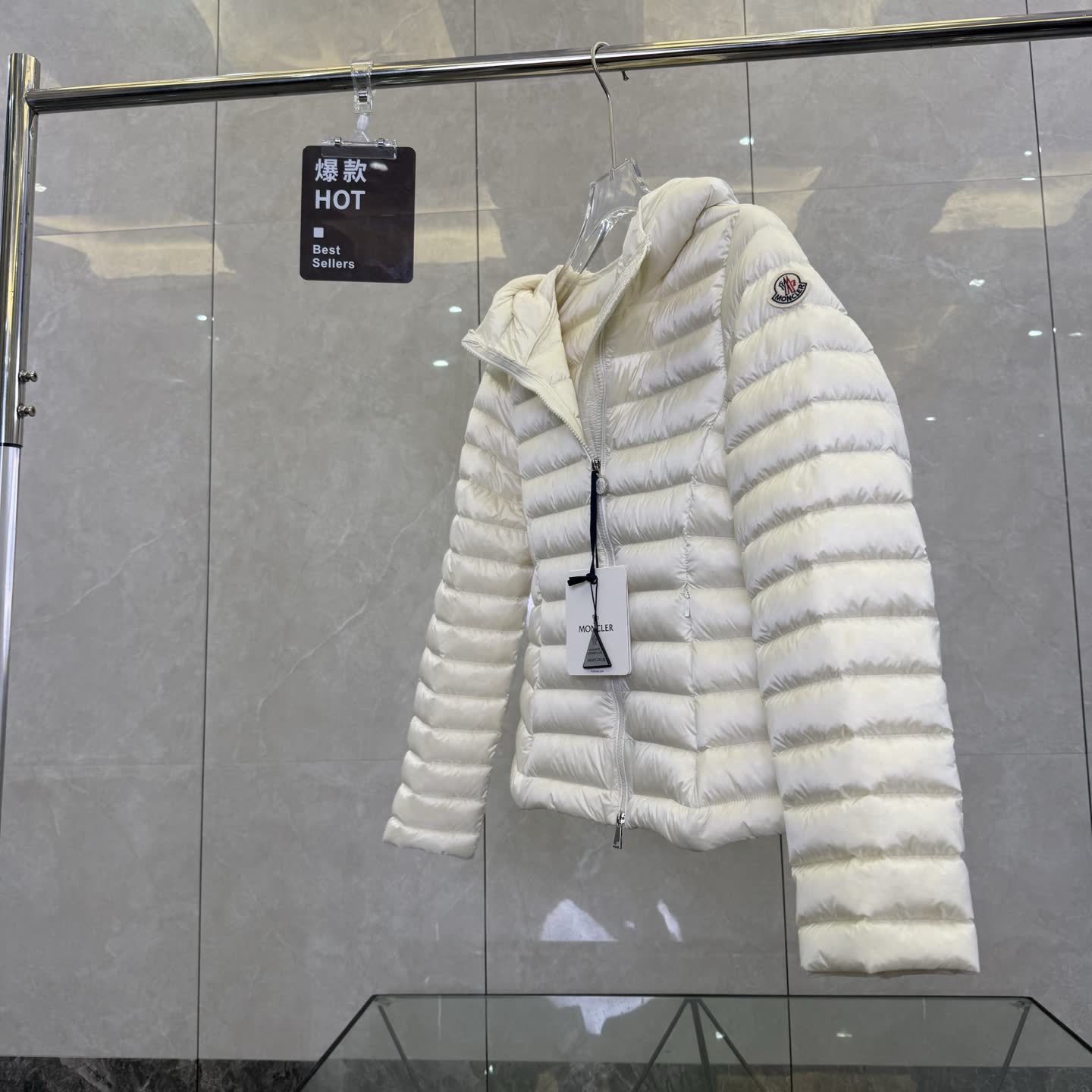 Moncler Hooded Down Jacket