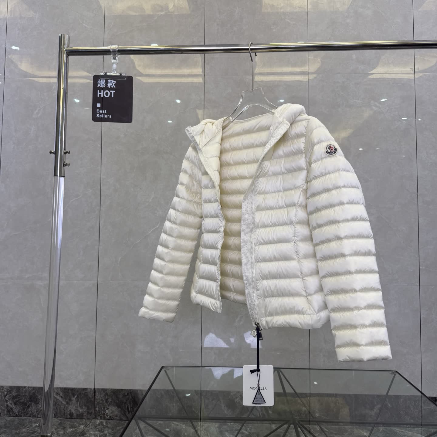 Moncler Hooded Down Jacket