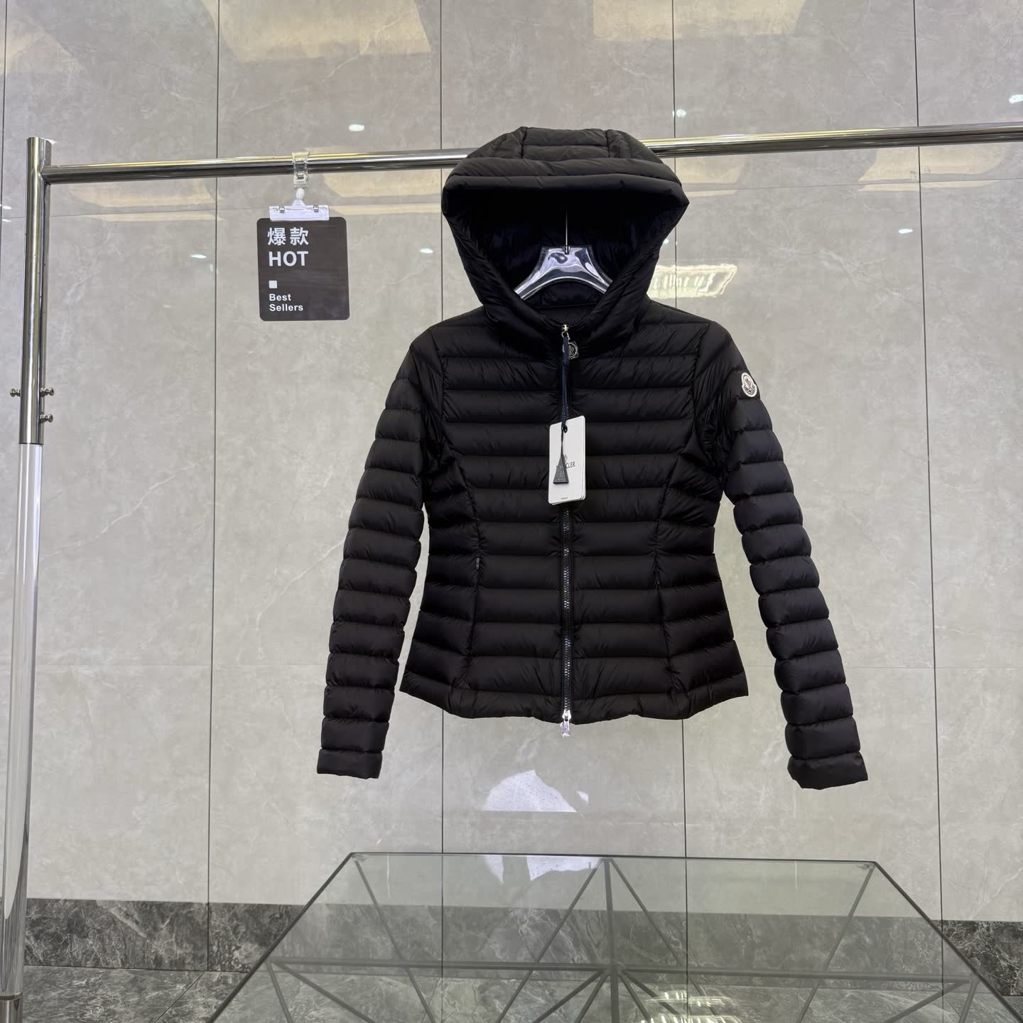 Moncler Hooded Down Jacket