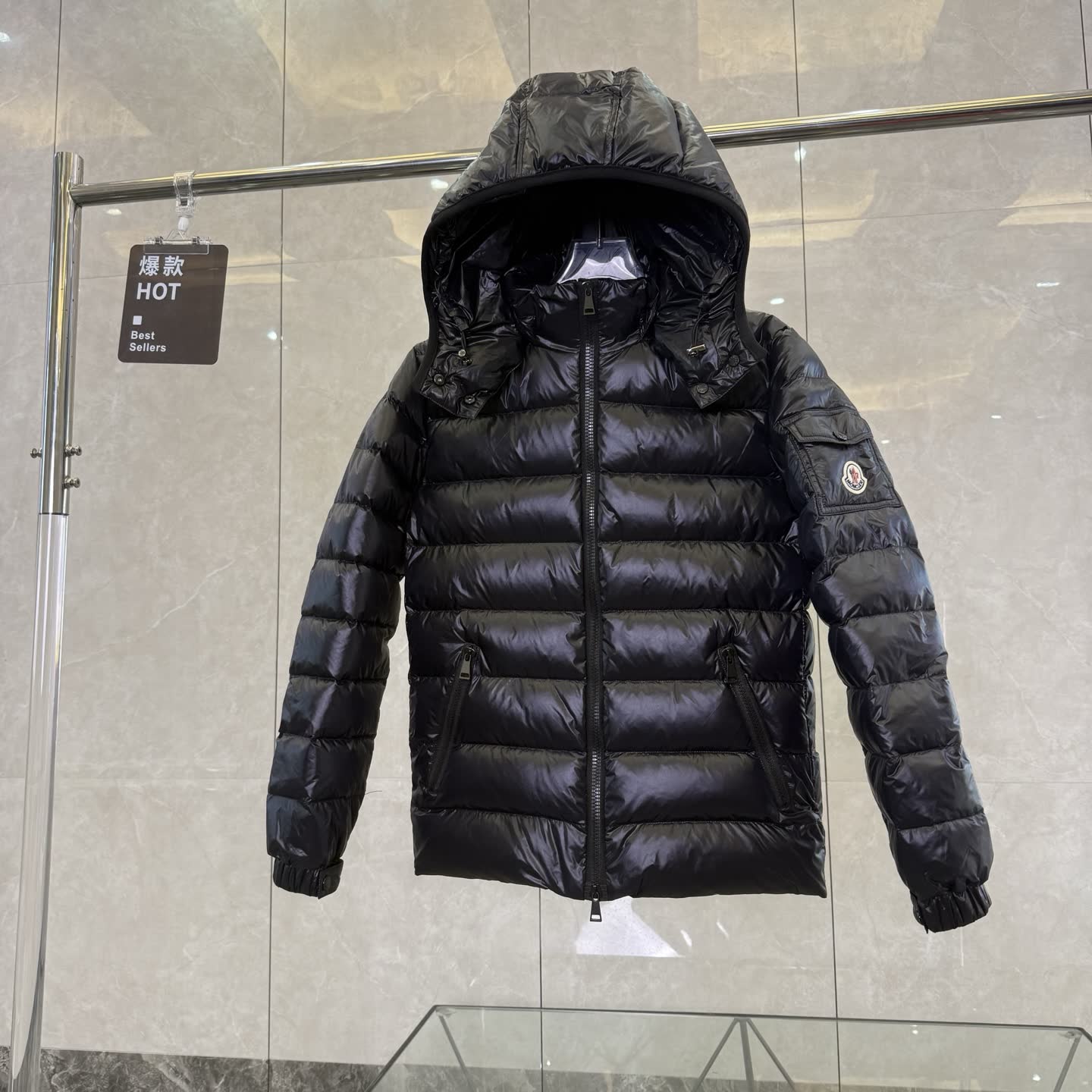 Moncler Bady Hooded Down Jacket Moncler Bady Hooded Down Jacket
