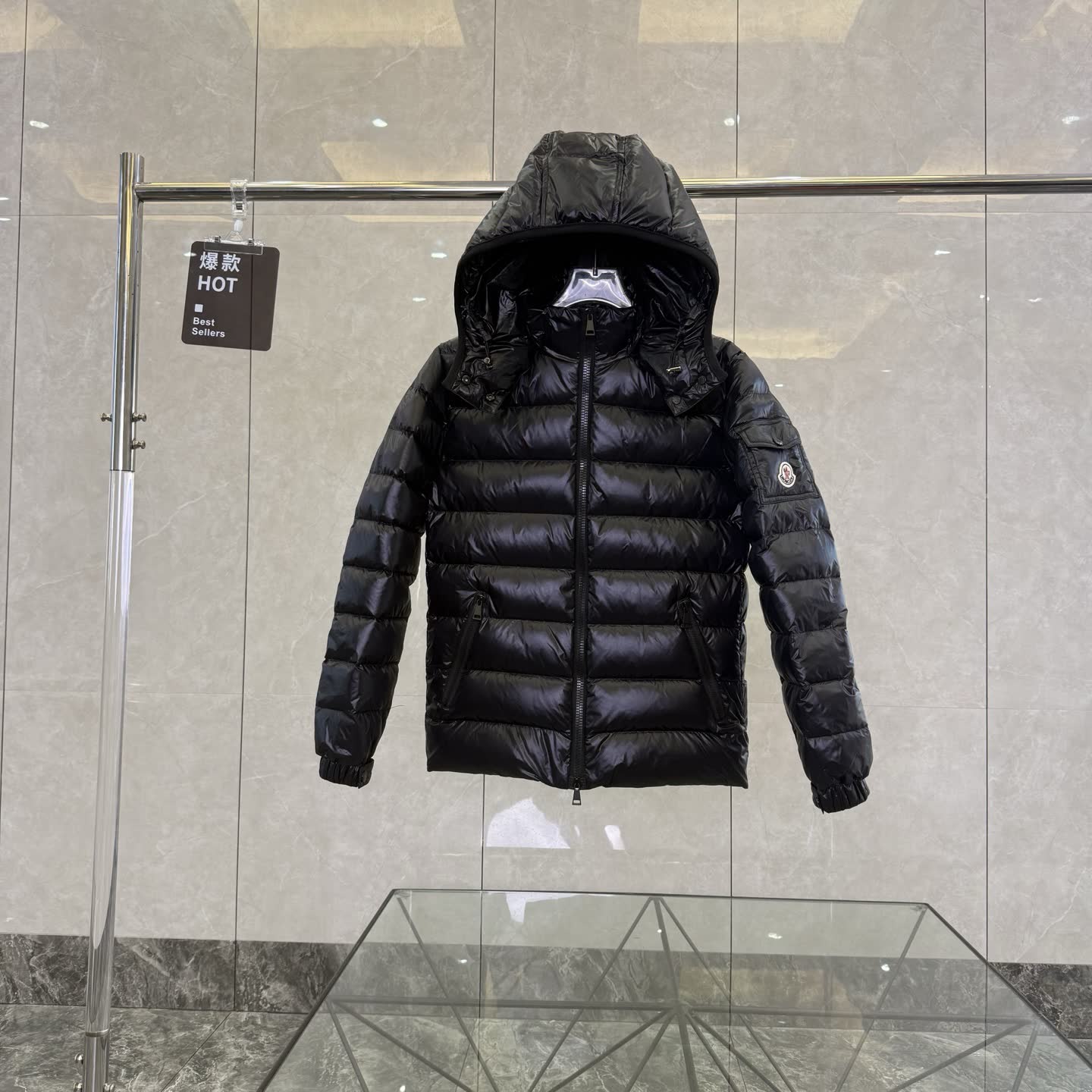 Moncler Bady Hooded Down Jacket Moncler Bady Hooded Down Jacket