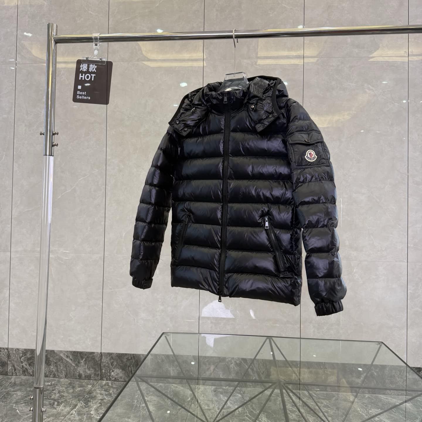 Moncler Bady Hooded Down Jacket Moncler Bady Hooded Down Jacket