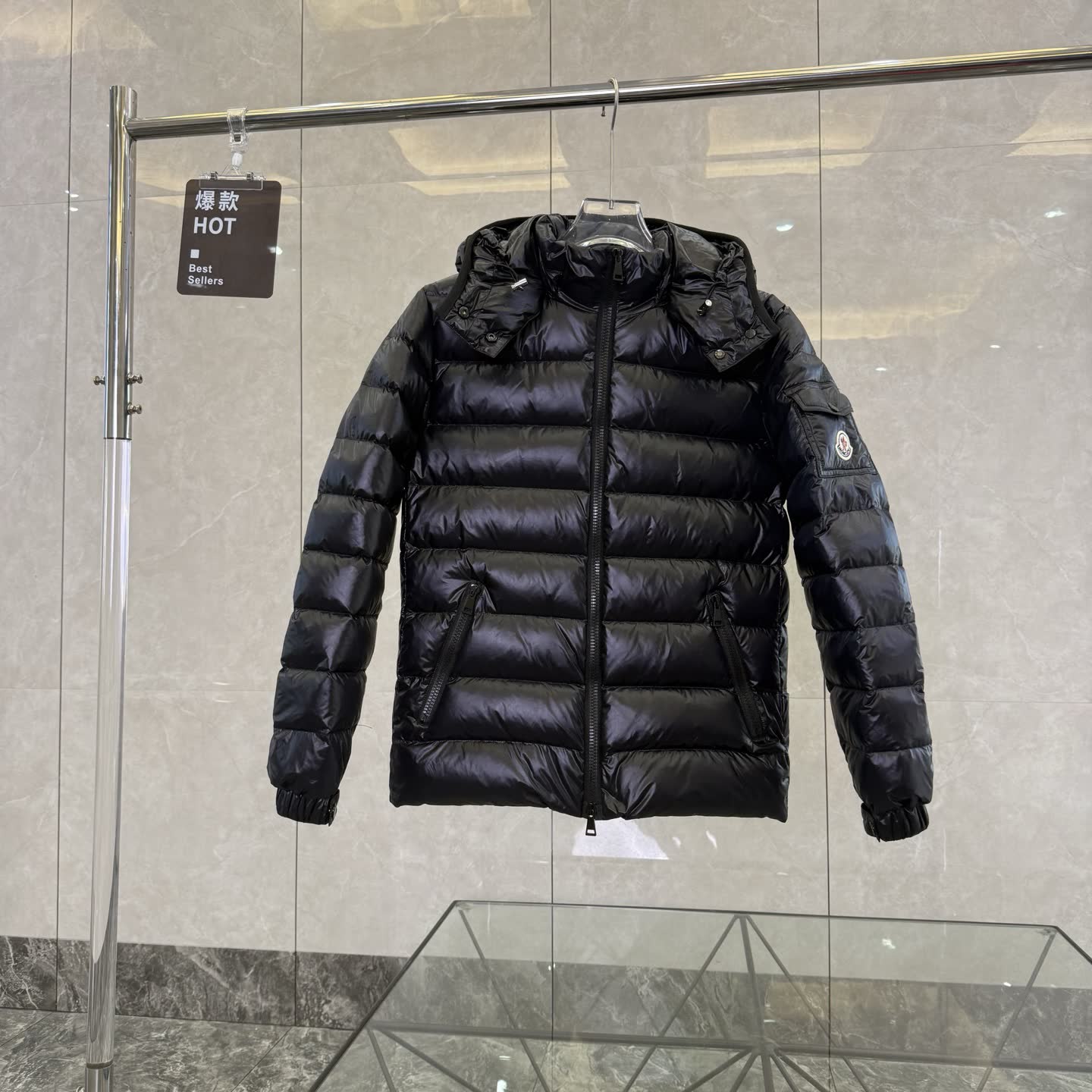 Moncler Bady Hooded Down Jacket Moncler Bady Hooded Down Jacket