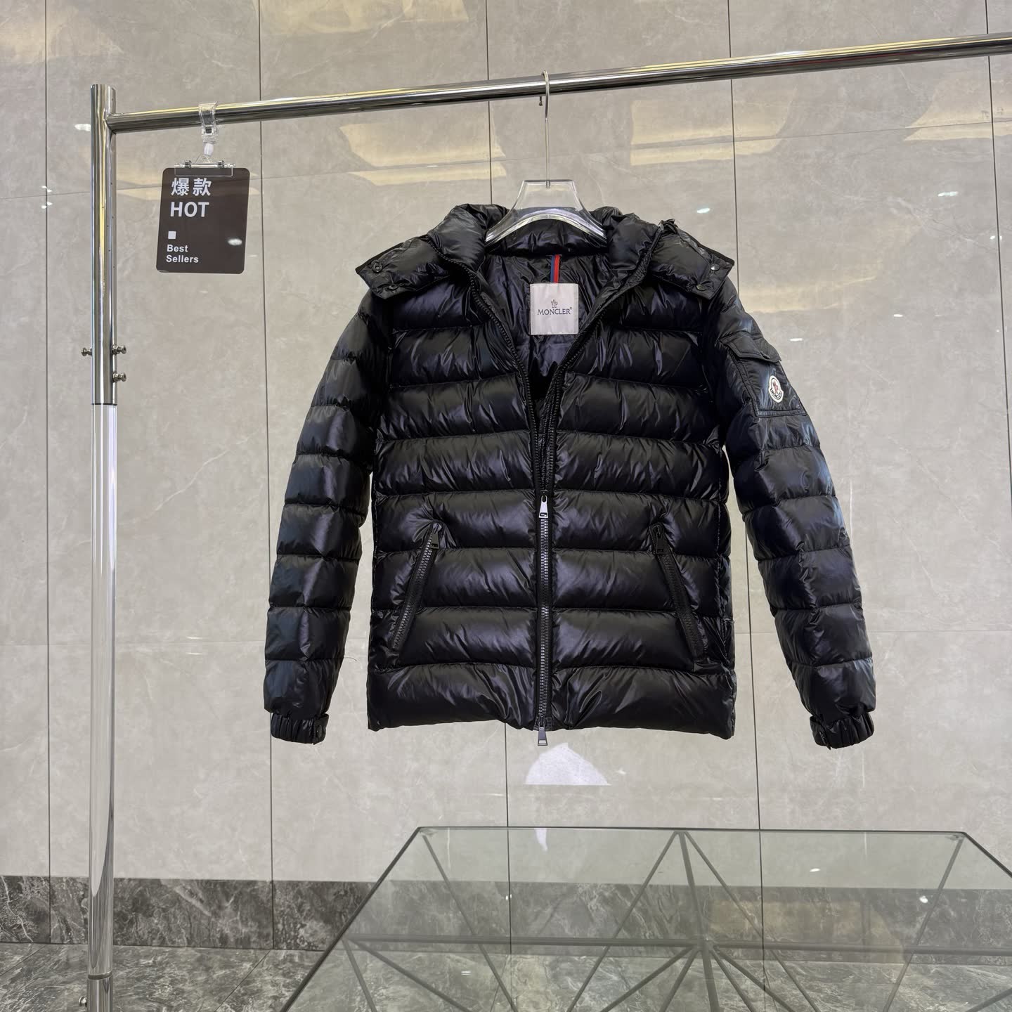 Moncler Bady Hooded Down Jacket Moncler Bady Hooded Down Jacket
