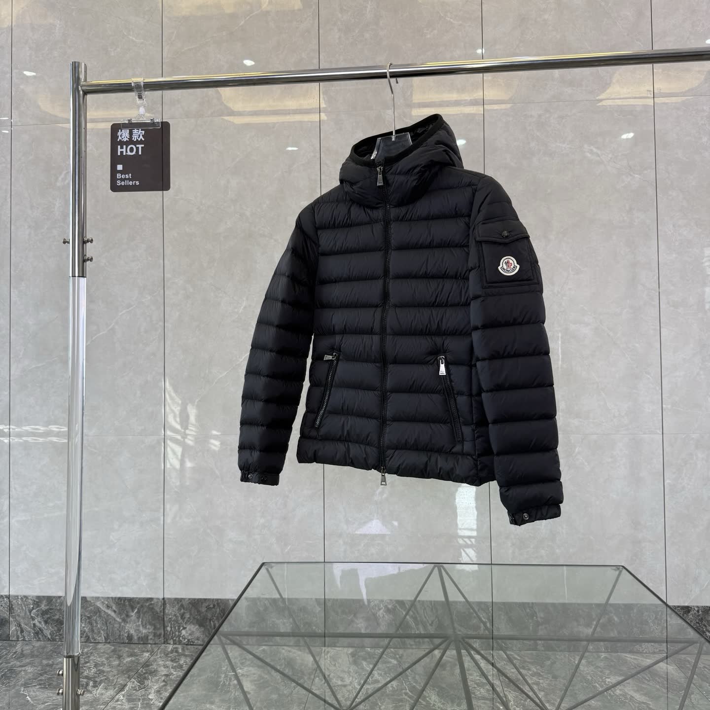 Moncler Bady Hooded Down Jacket Moncler Bady Hooded Down Jacket