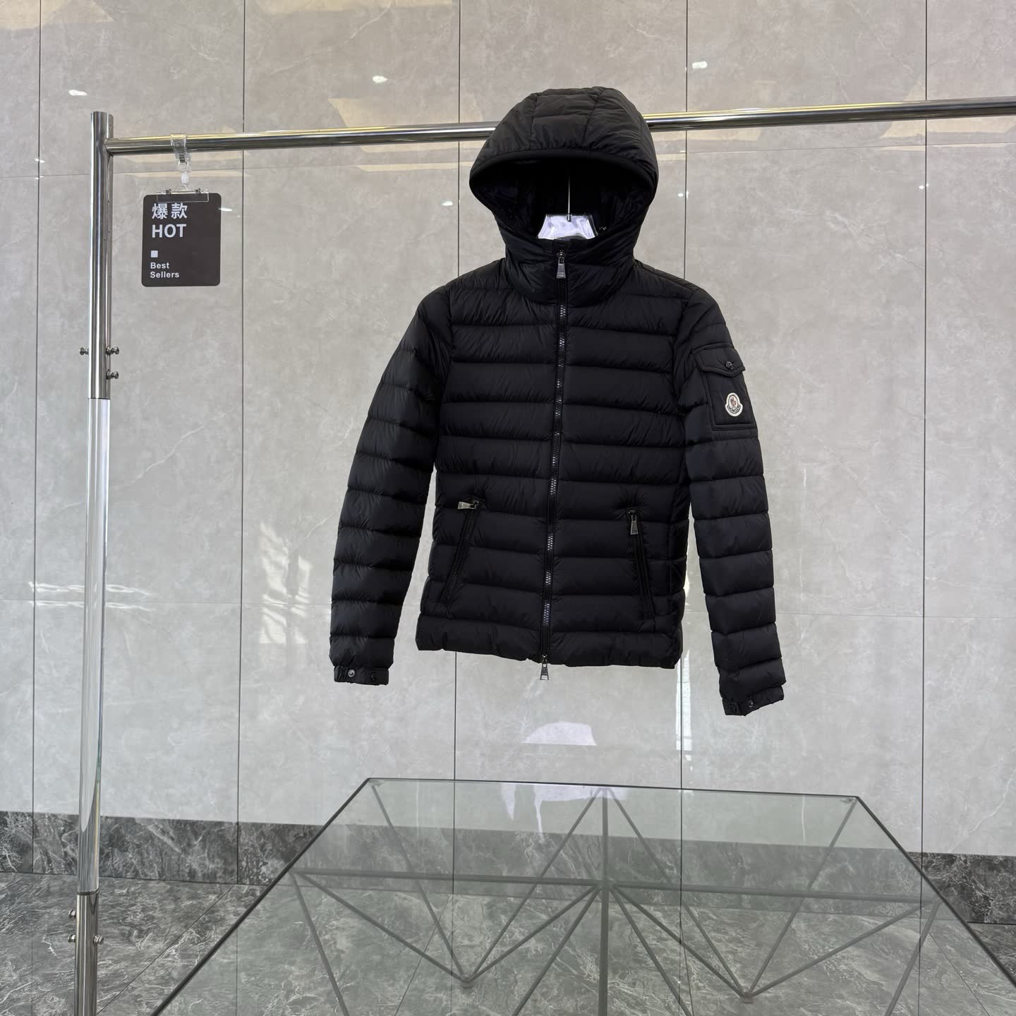 Moncler Bady Hooded Down Jacket Moncler Bady Hooded Down Jacket