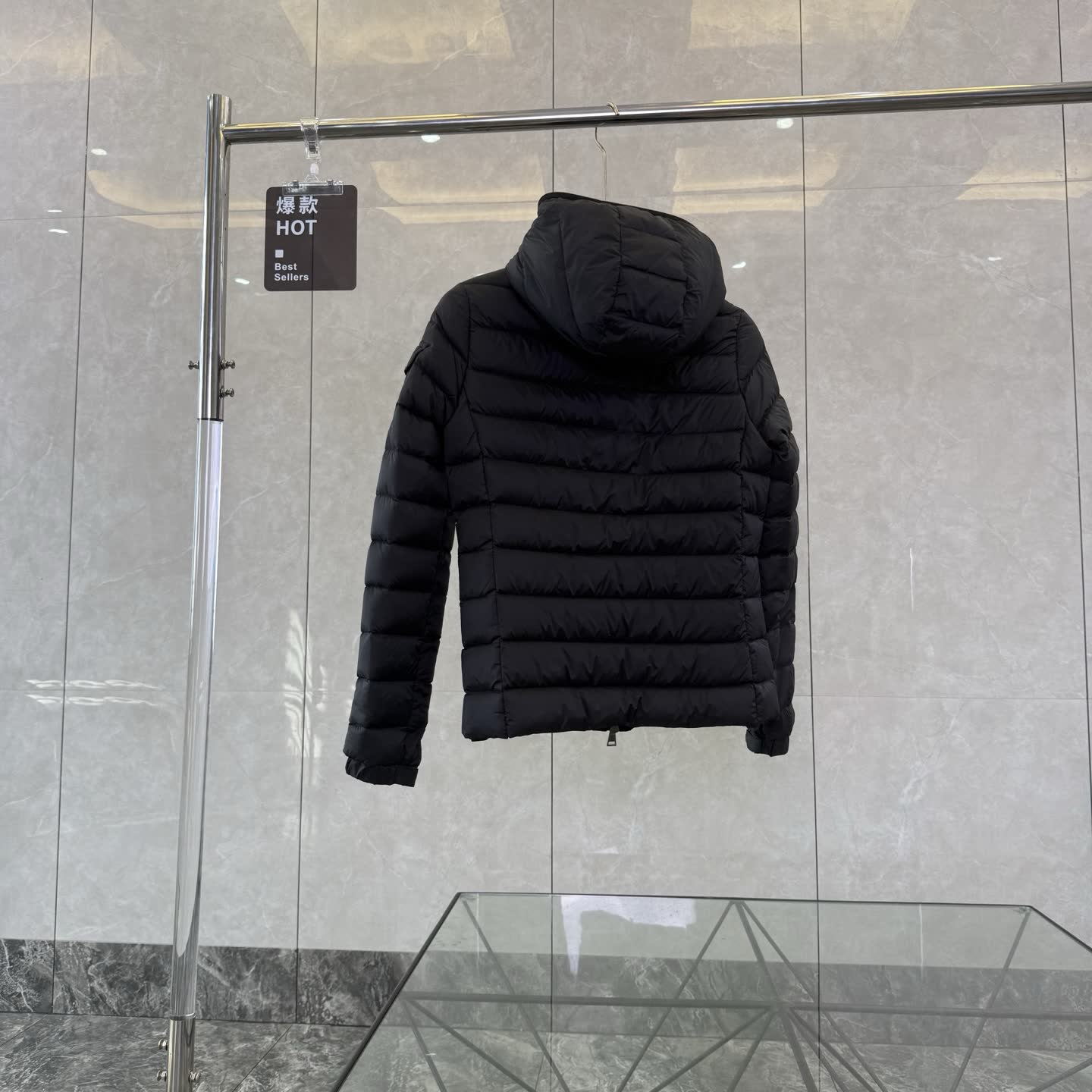 Moncler Bady Hooded Down Jacket