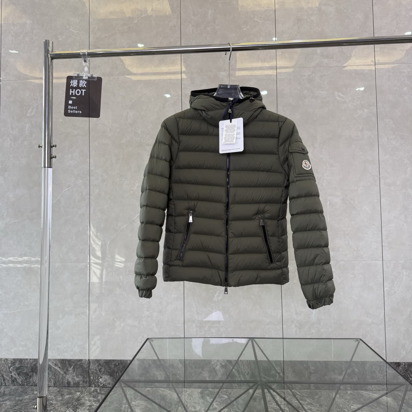 Moncler Bady Hooded Down Jacket Moncler Bady Hooded Down Jacket
