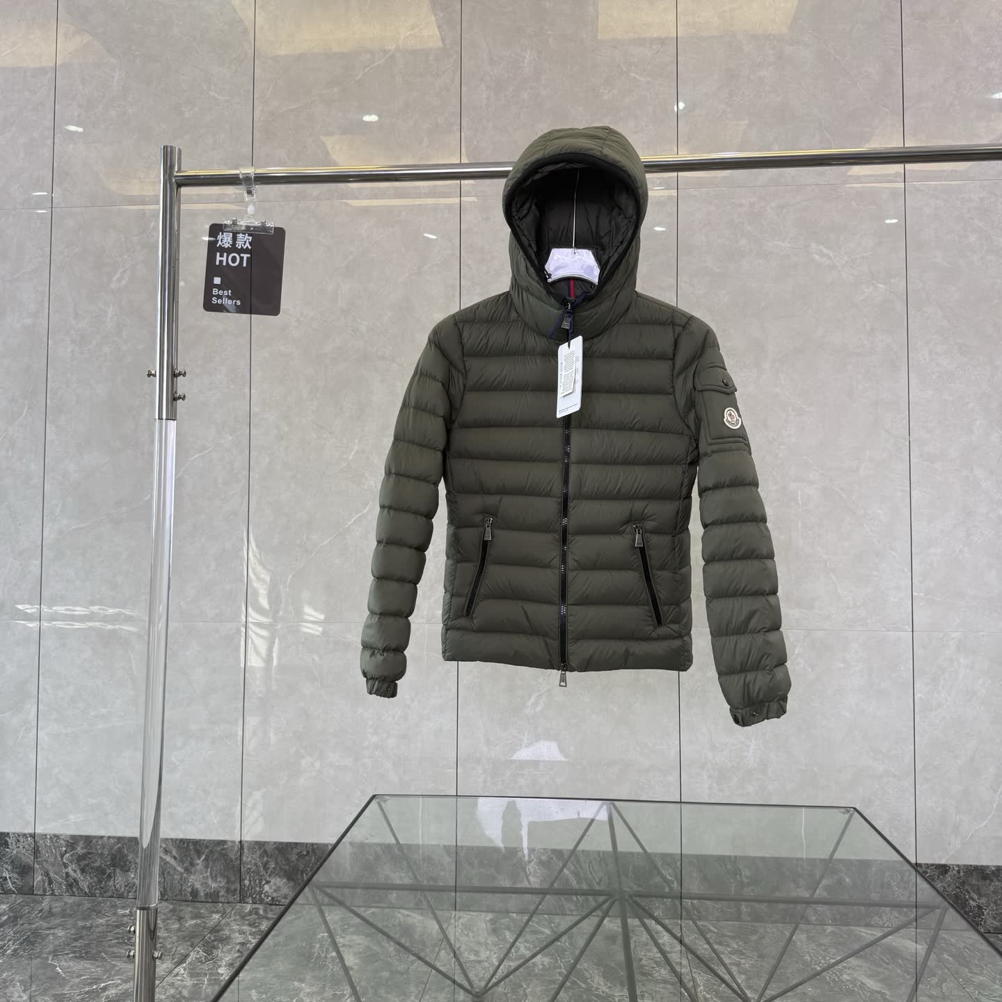 Moncler Bady Hooded Down Jacket Moncler Bady Hooded Down Jacket