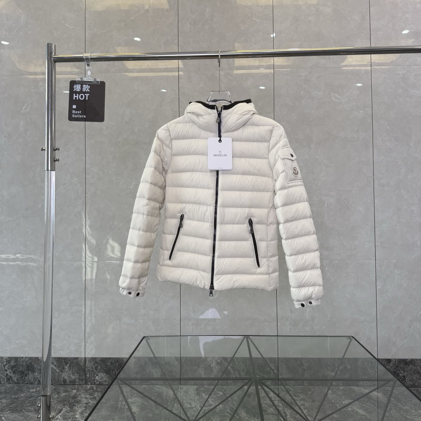 Moncler Bady Hooded Down Jacket Moncler Bady Hooded Down Jacket