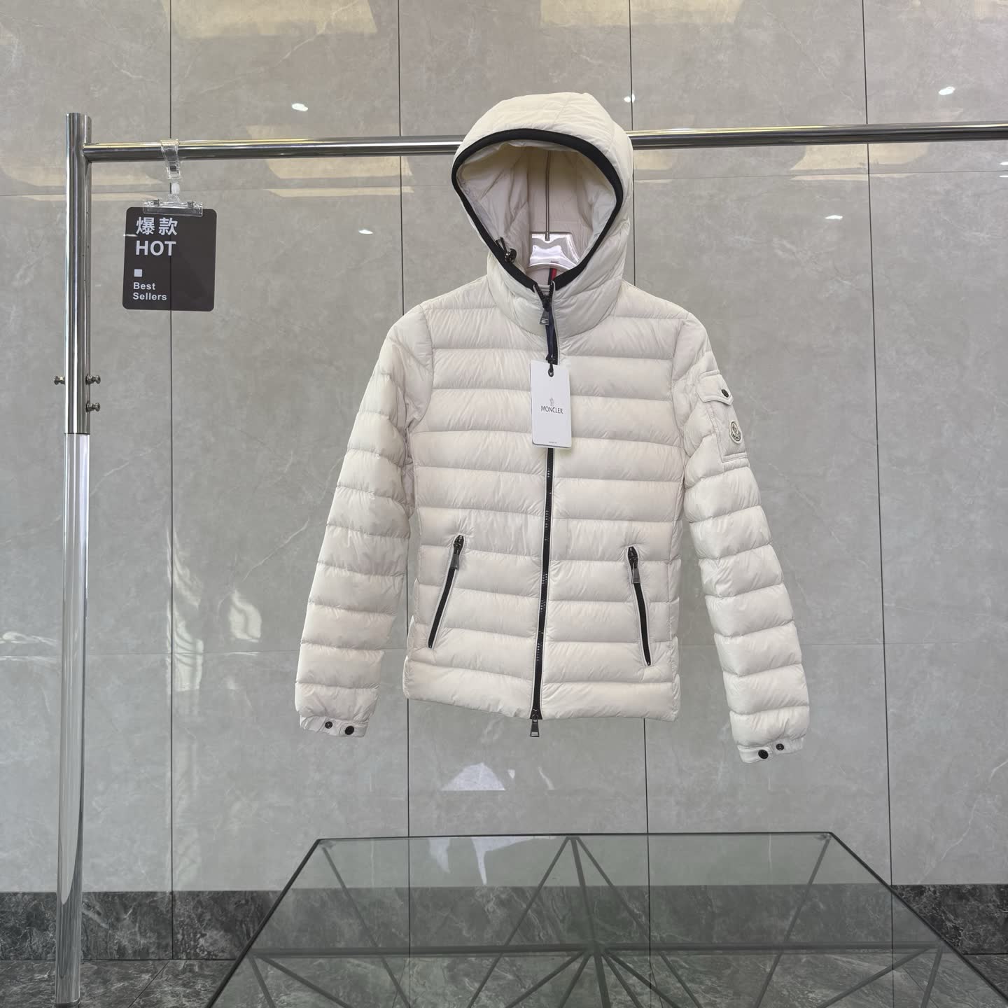 Moncler Bady Hooded Down Jacket Moncler Bady Hooded Down Jacket
