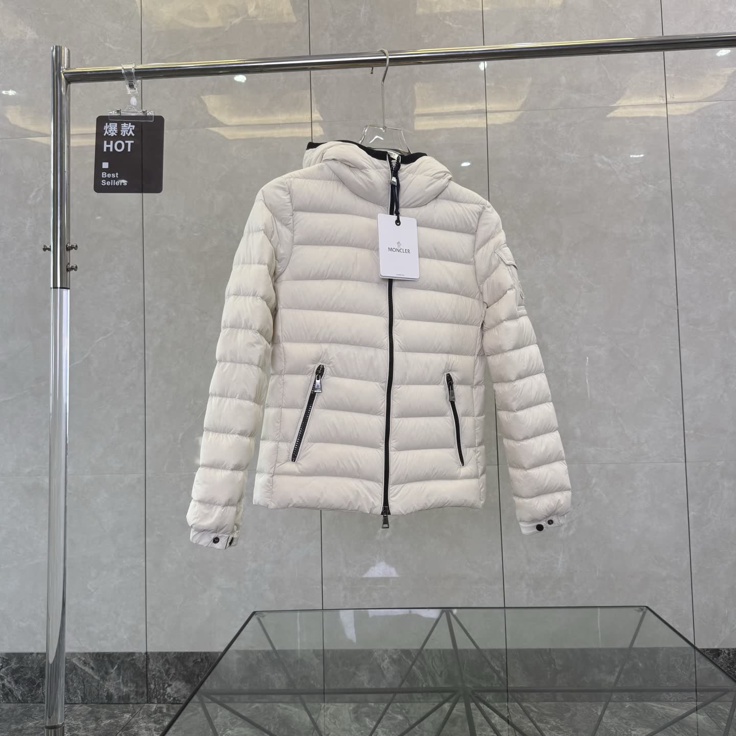 Moncler Bady Hooded Down Jacket Moncler Bady Hooded Down Jacket