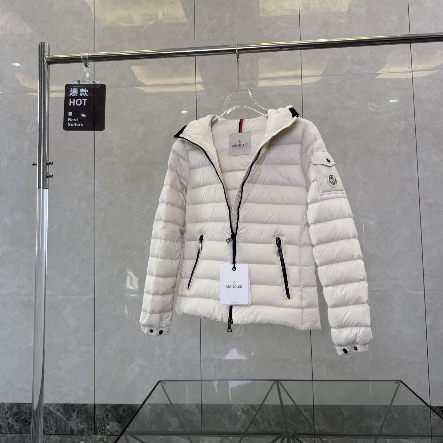 Moncler Bady Hooded Down Jacket Moncler Bady Hooded Down Jacket