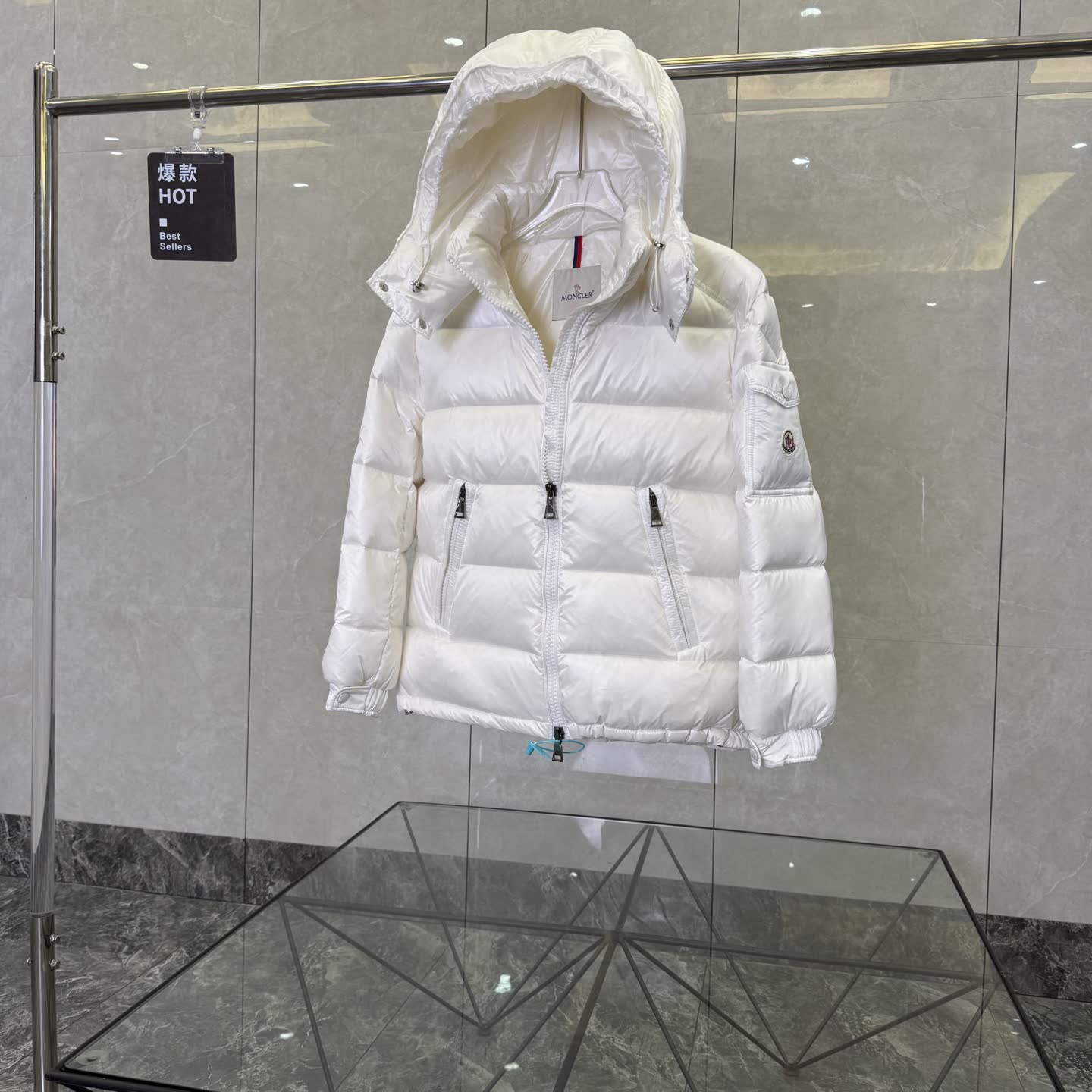 Moncler Maire Hooded Down Jacket Moncler Maire Hooded Down Jacket