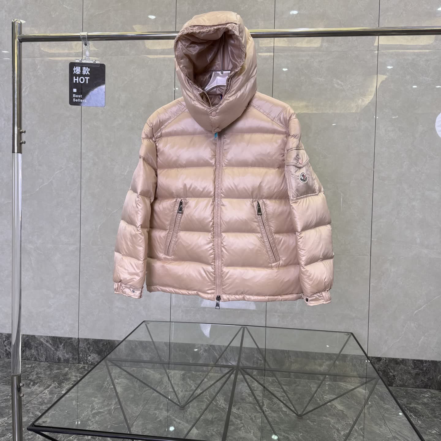 Moncler Maire Hooded Down Jacket Moncler Maire Hooded Down Jacket