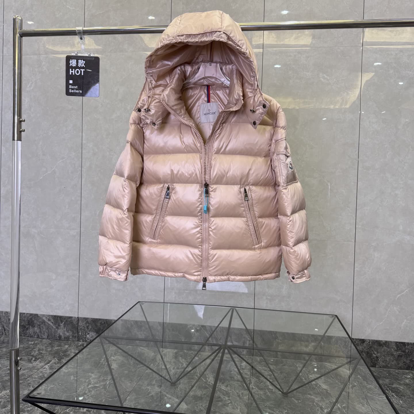 Moncler Maire Hooded Down Jacket Moncler Maire Hooded Down Jacket