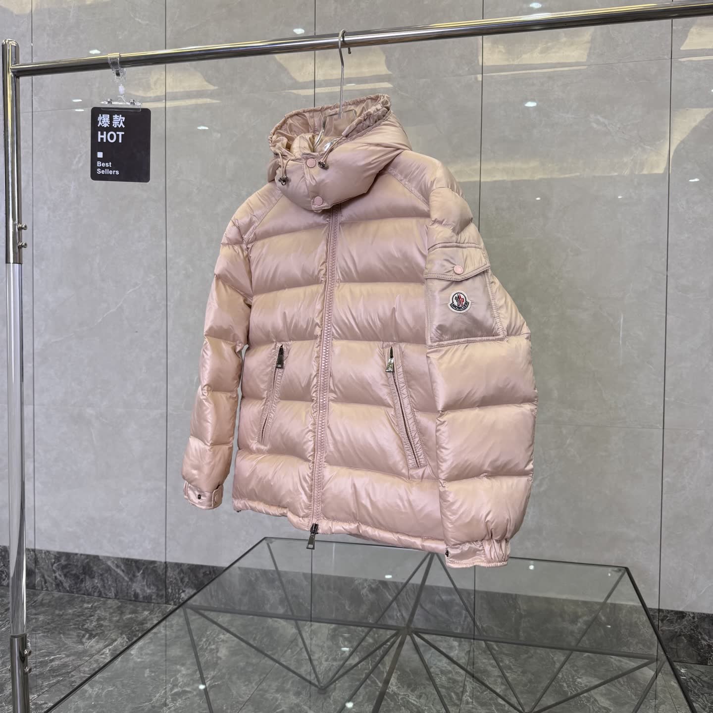 Moncler Maire Hooded Down Jacket Moncler Maire Hooded Down Jacket
