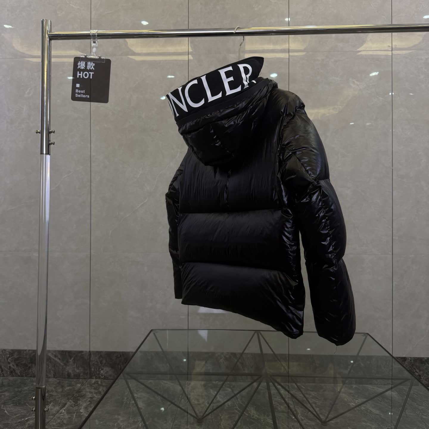Moncler Huppe Hooded Down Jacket Moncler Huppe Hooded Down Jacket