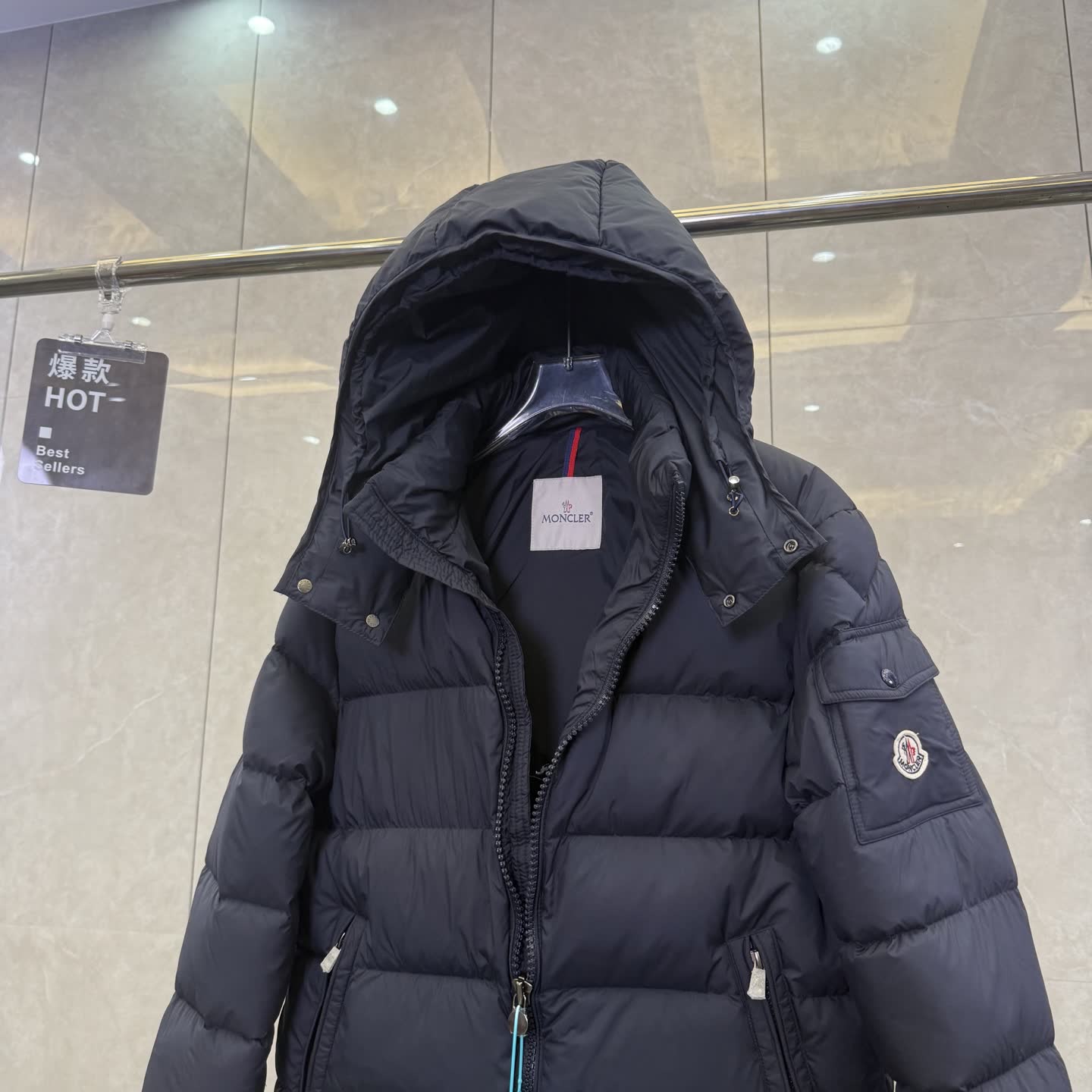 Moncler Maya Hooded Down Jacket Moncler Maya Hooded Down Jacket