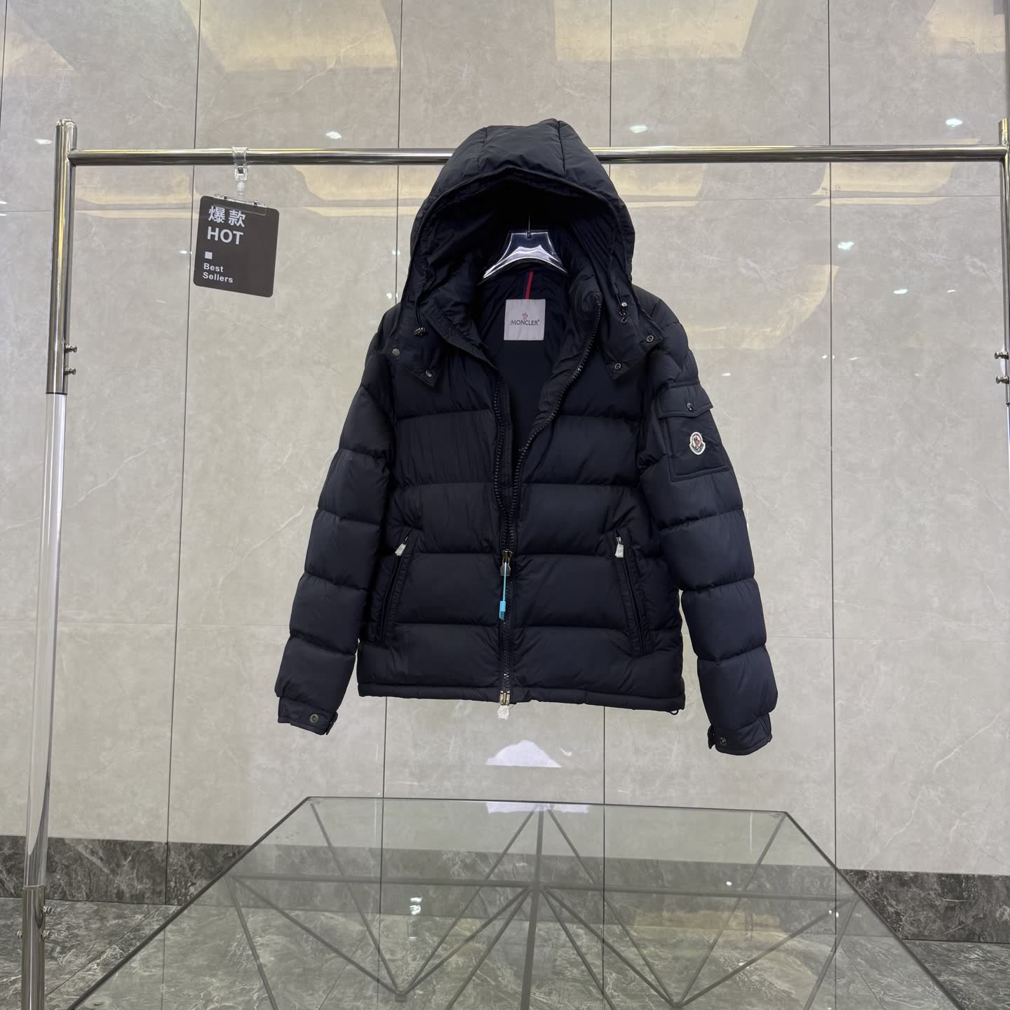 Moncler Maya Hooded Down Jacket Moncler Maya Hooded Down Jacket