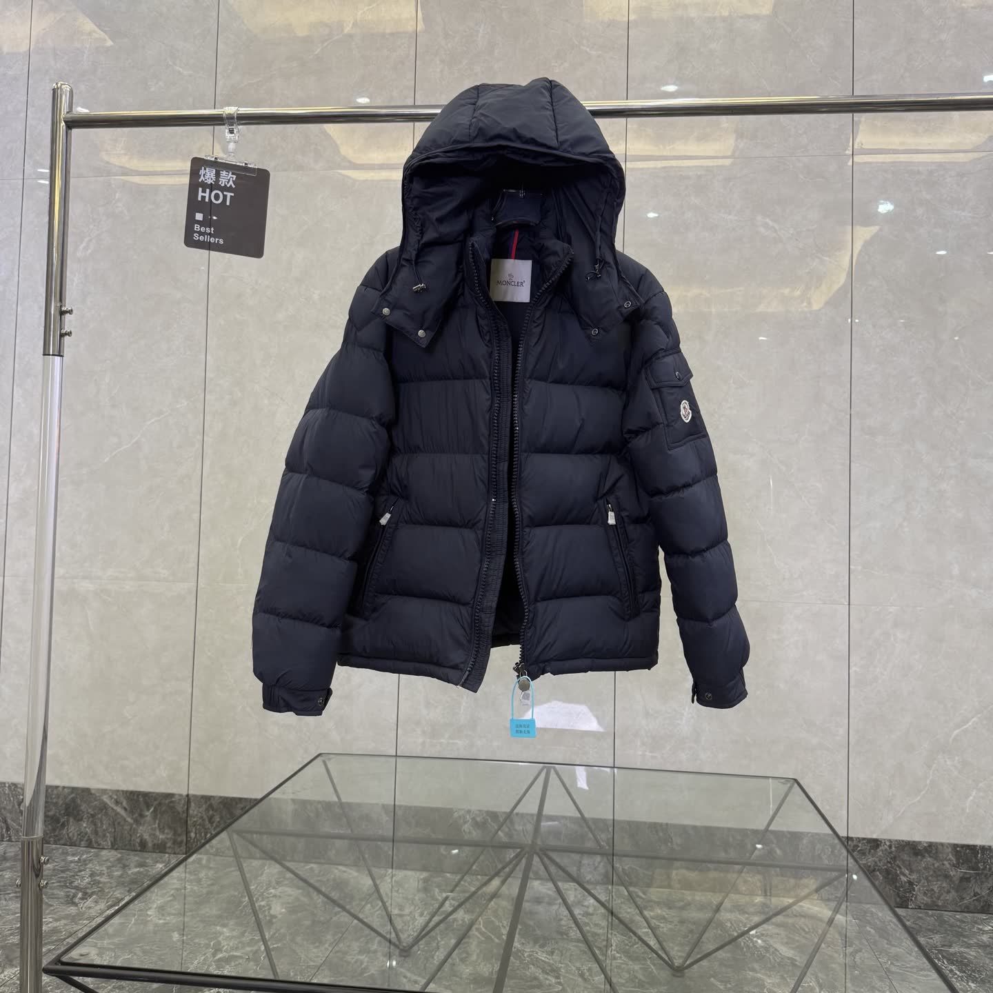 Moncler Maya Hooded Down Jacket Moncler Maya Hooded Down Jacket