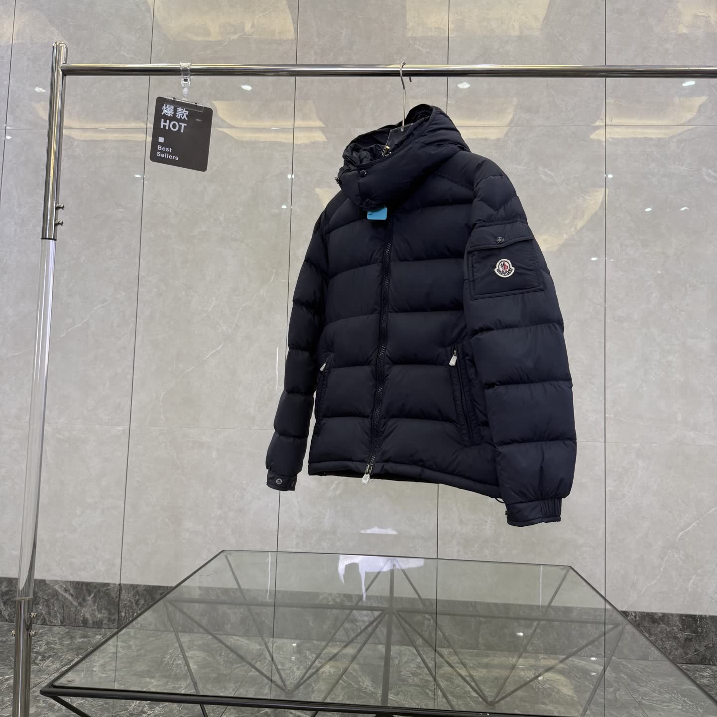 Moncler Maya Hooded Down Jacket Moncler Maya Hooded Down Jacket