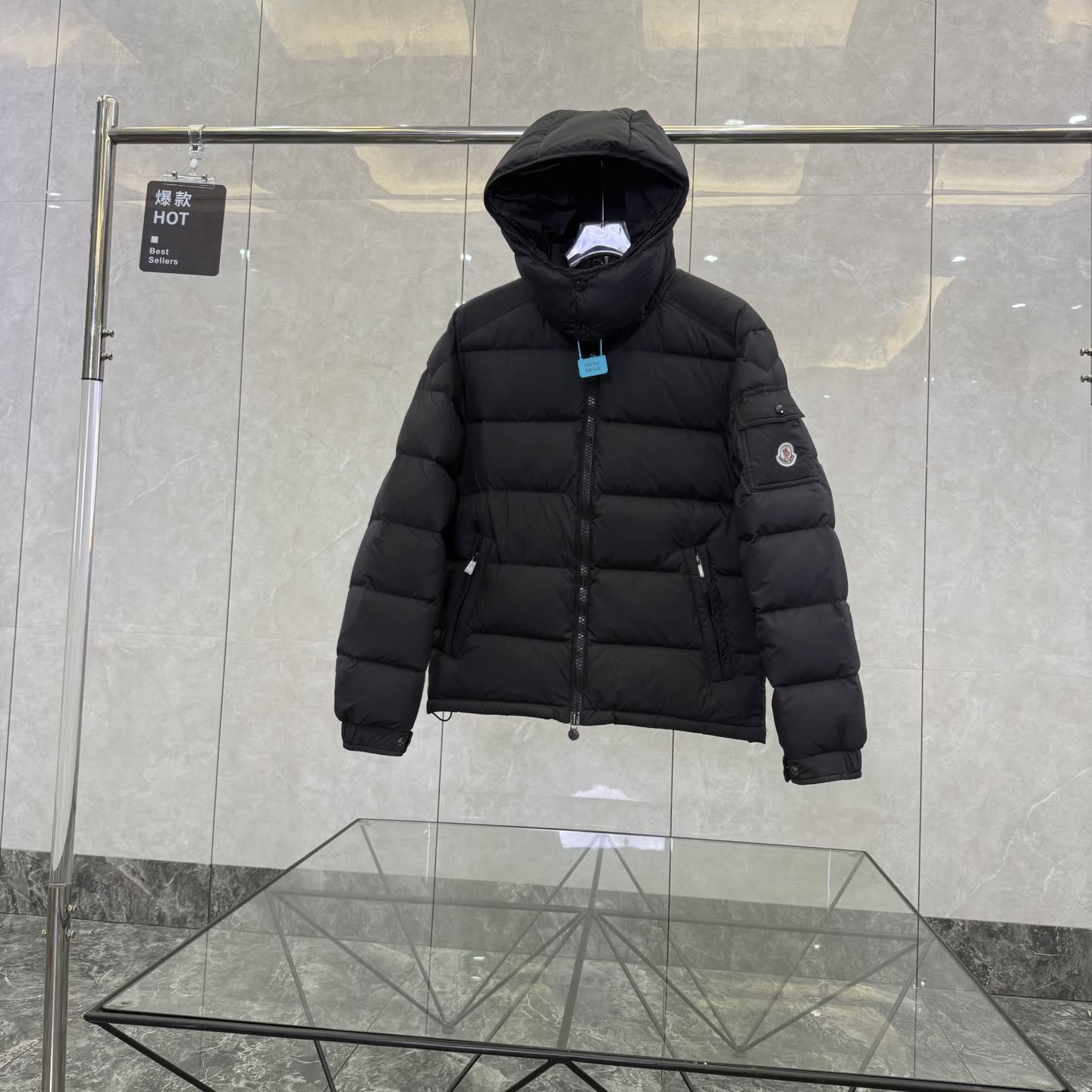 Moncler Maya Hooded Down Jacket Moncler Maya Hooded Down Jacket