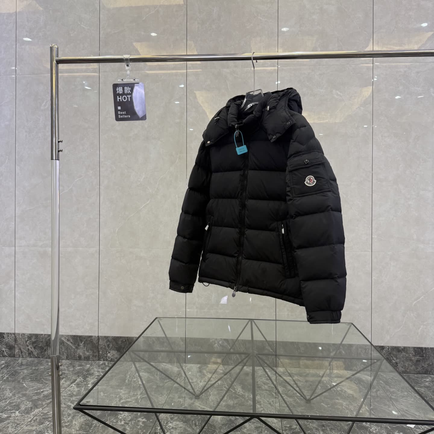 Moncler Maya Hooded Down Jacket Moncler Maya Hooded Down Jacket