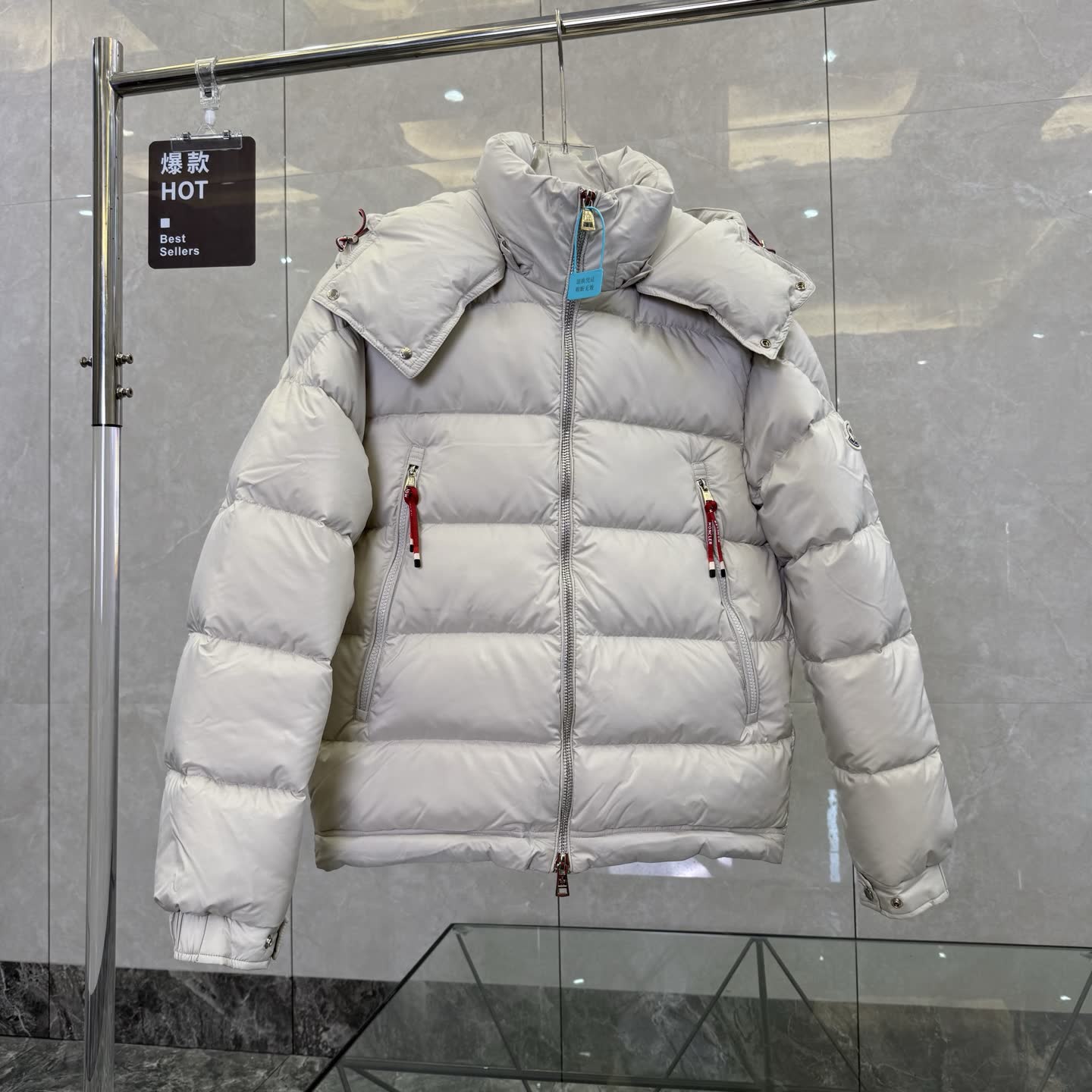 Moncler Hooded Down Jacket Moncler Hooded Down Jacket