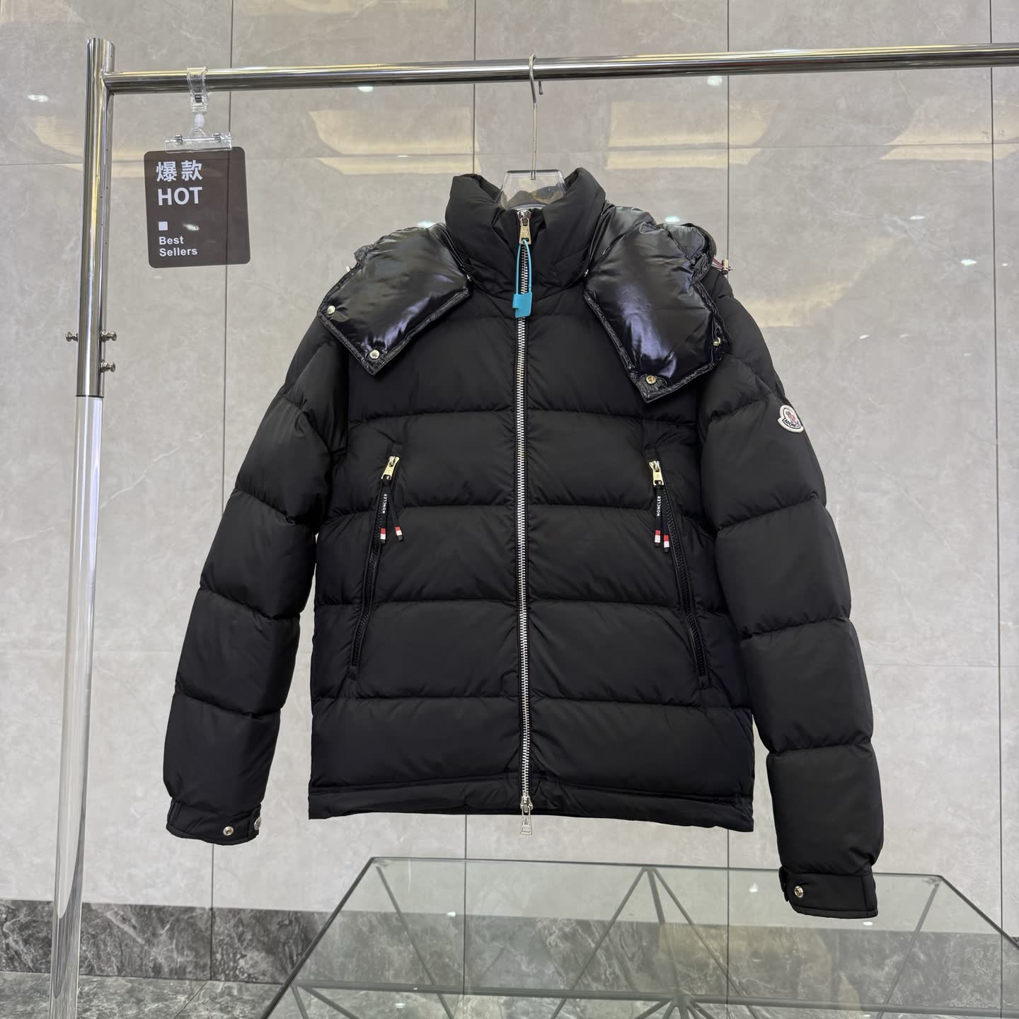 Moncler Hooded Down Jacket