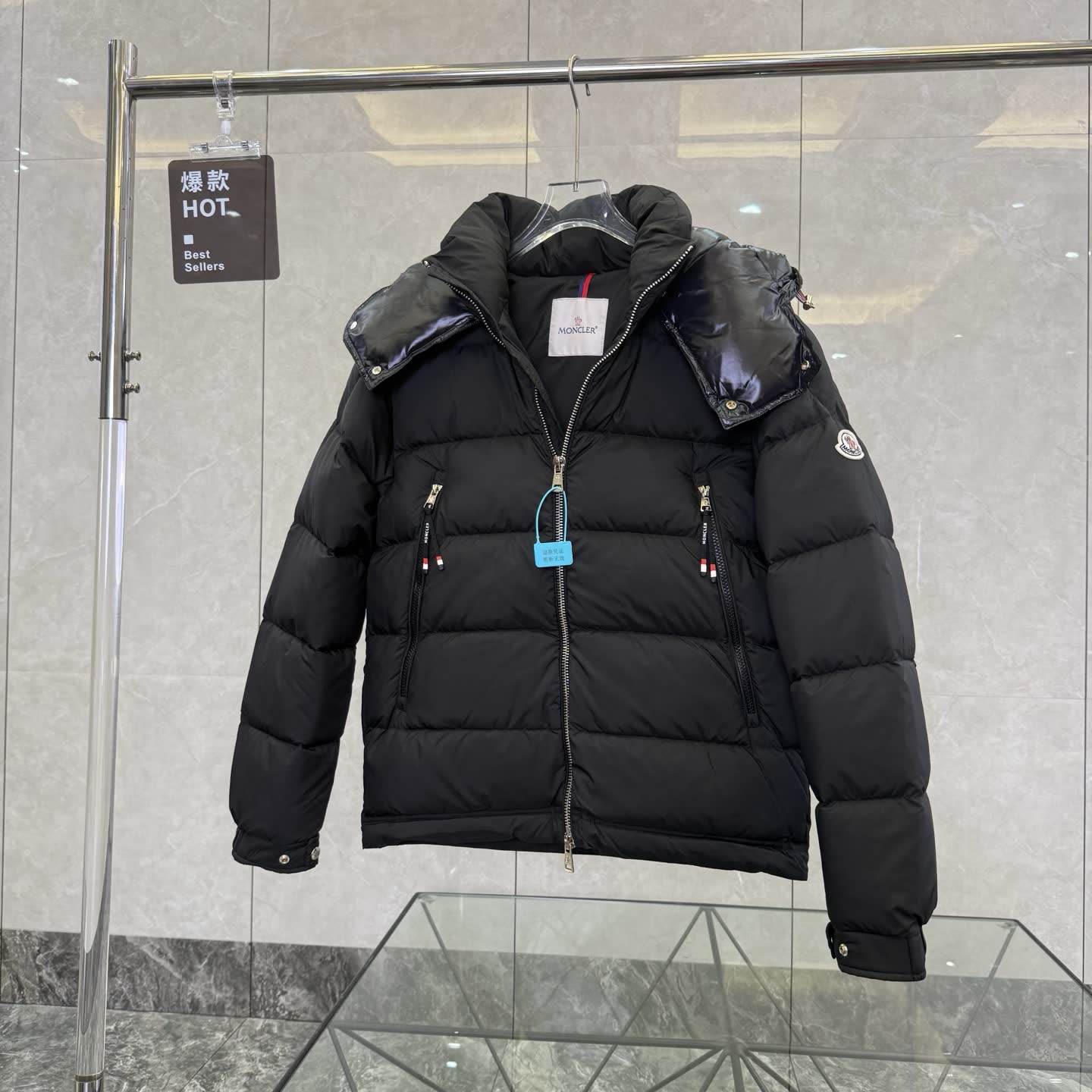 Moncler Hooded Down Jacket