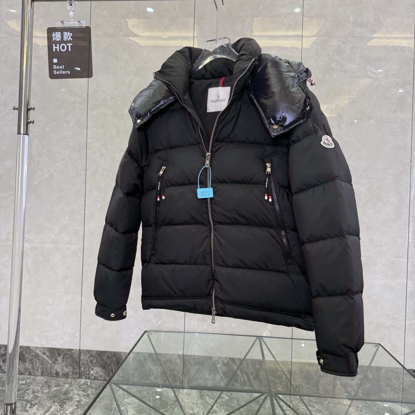 Moncler Hooded Down Jacket