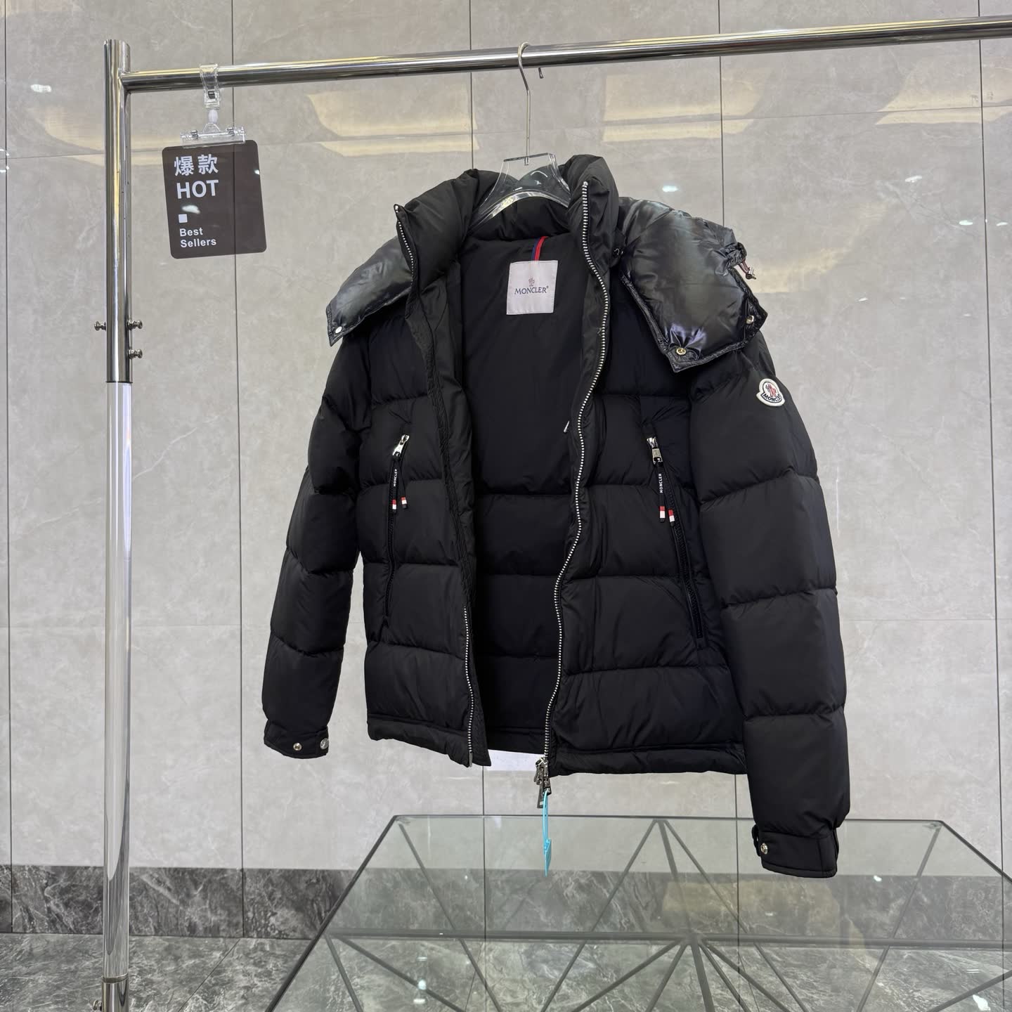 Moncler Hooded Down Jacket