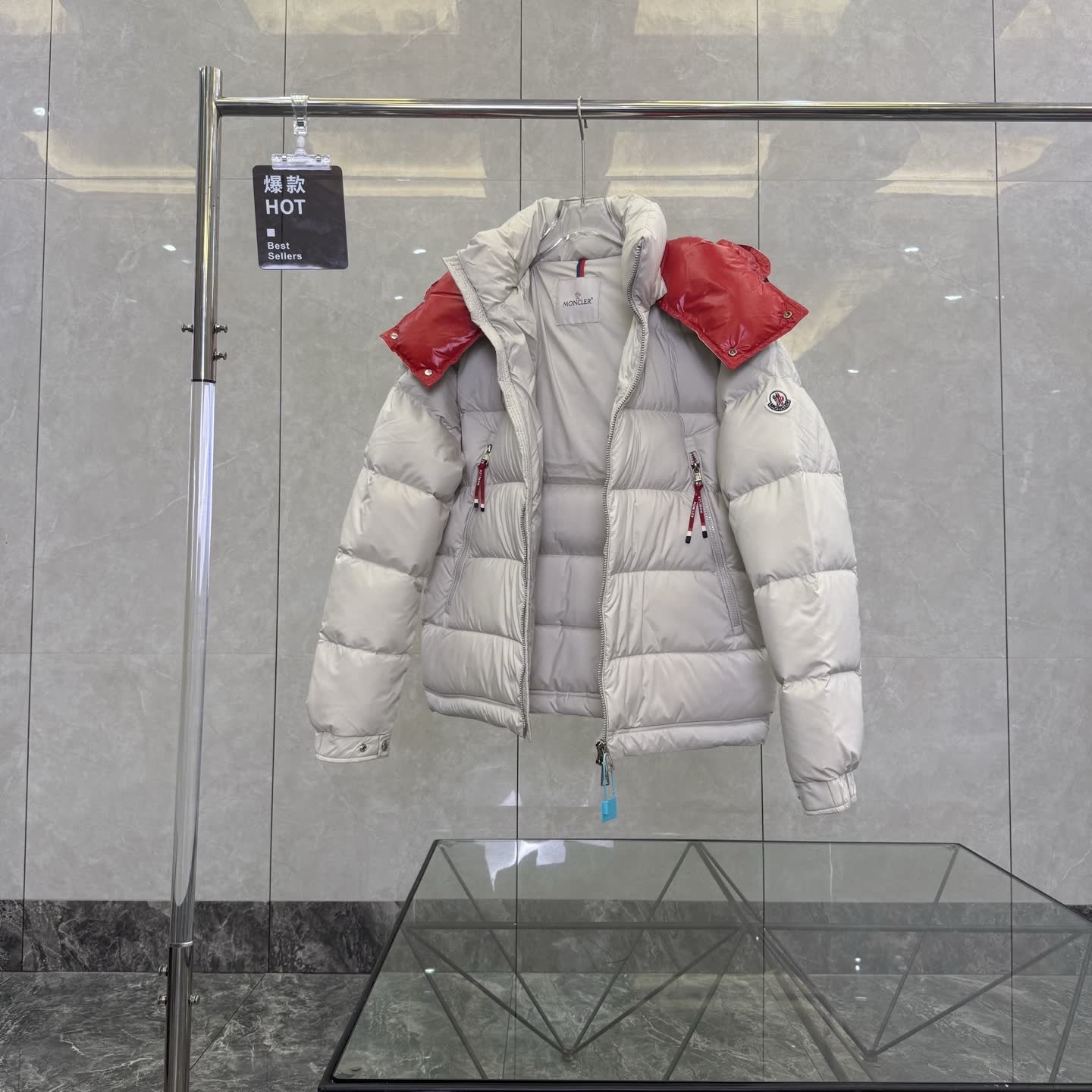 Moncler Hooded Down Jacket Moncler Hooded Down Jacket