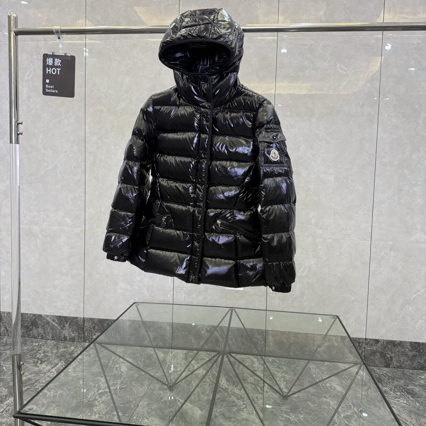Moncler Hooded Down Jacket Moncler Hooded Down Jacket