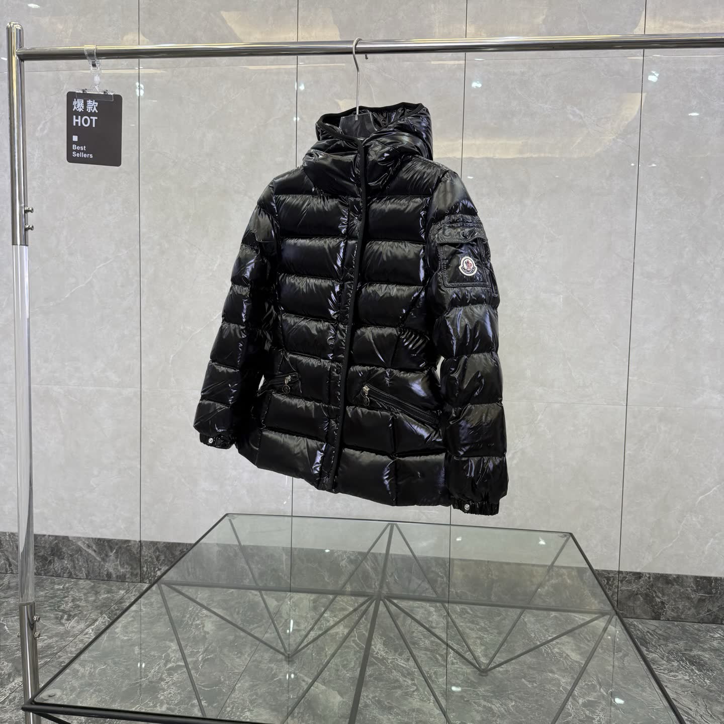 Moncler Hooded Down Jacket Moncler Hooded Down Jacket