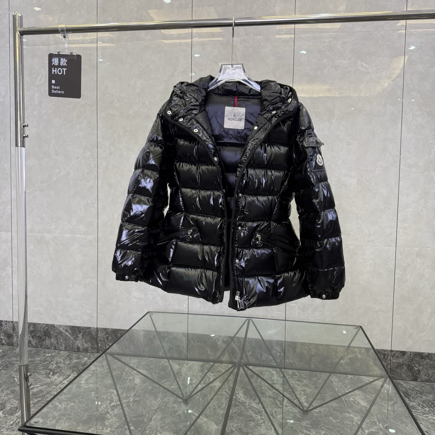 Moncler Hooded Down Jacket Moncler Hooded Down Jacket