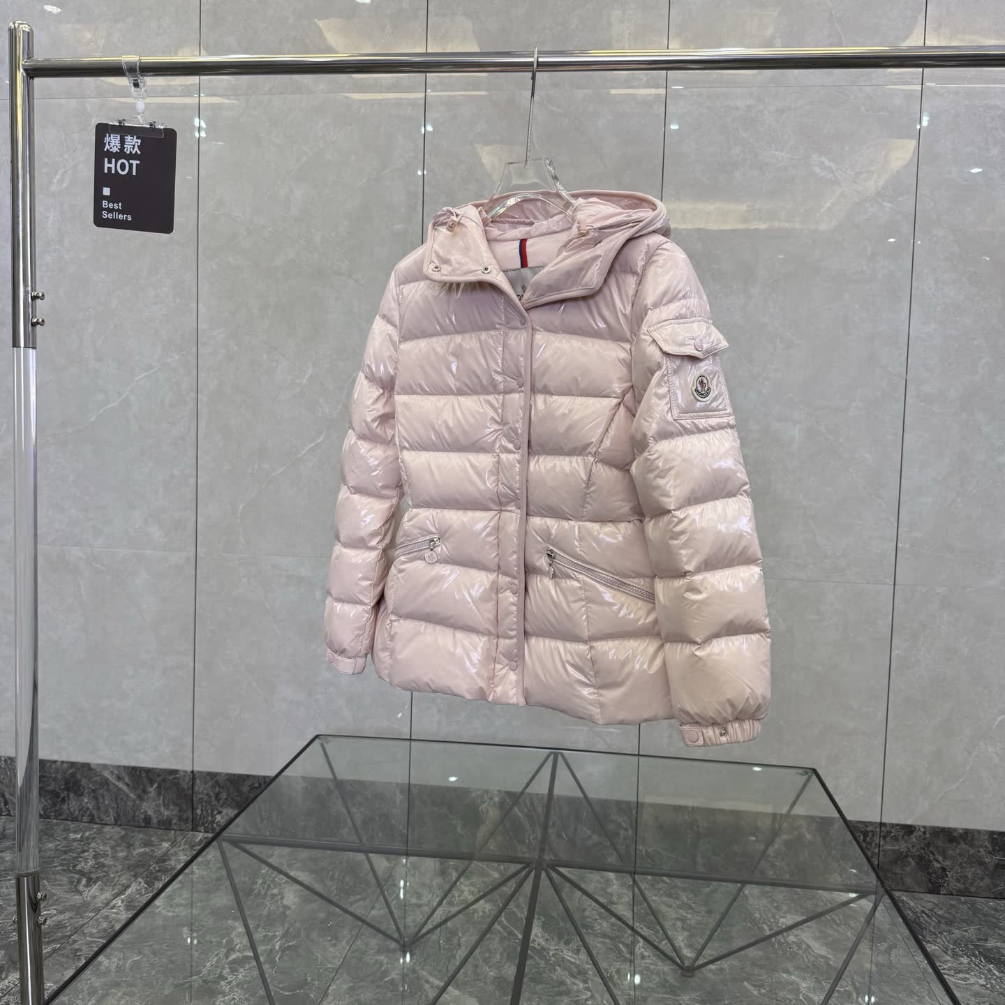 Moncler Hooded Down Jacket Moncler Hooded Down Jacket
