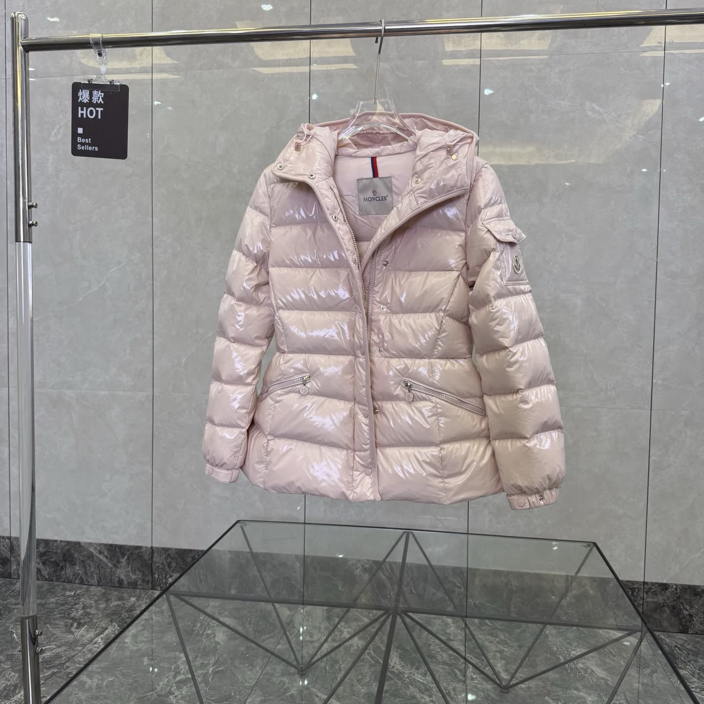 Moncler Hooded Down Jacket Moncler Hooded Down Jacket