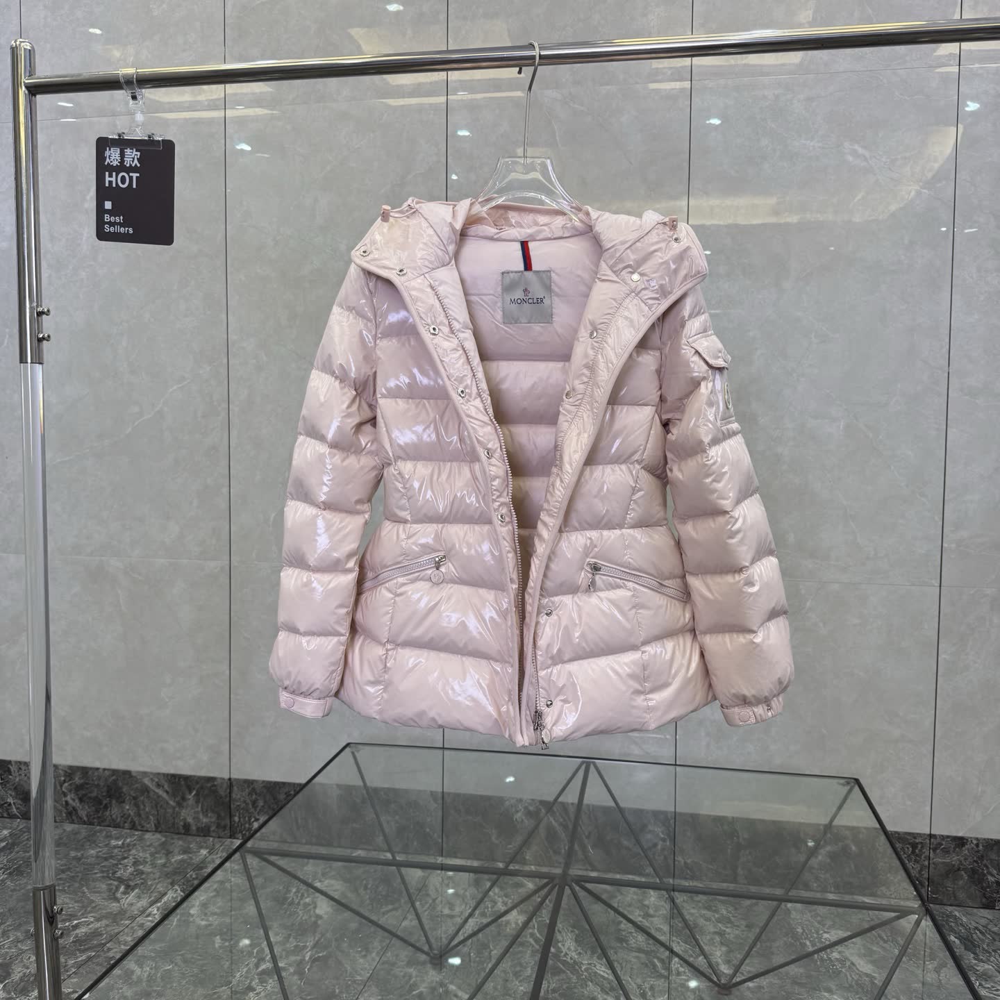 Moncler Hooded Down Jacket Moncler Hooded Down Jacket
