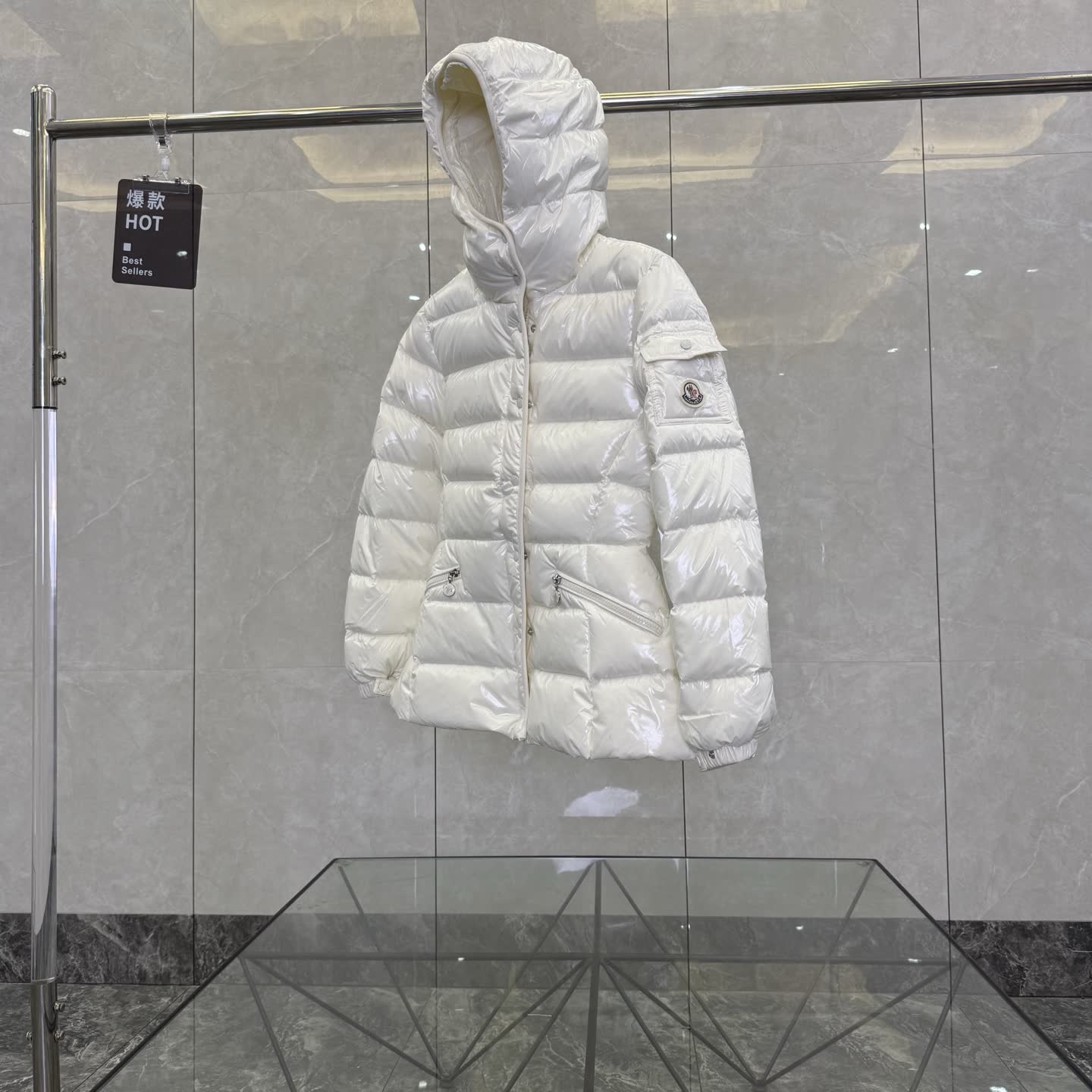 Moncler Hooded Down Jacket Moncler Hooded Down Jacket
