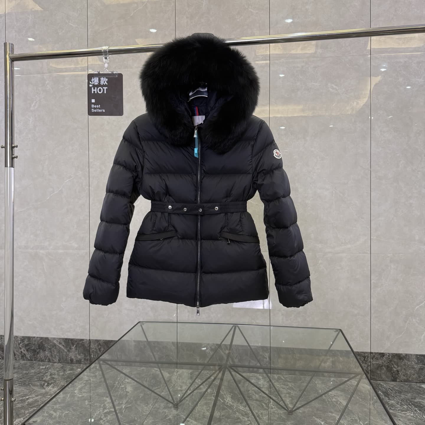 Moncler Boed Hooded Down Jacket Moncler Boed Hooded Down Jacket