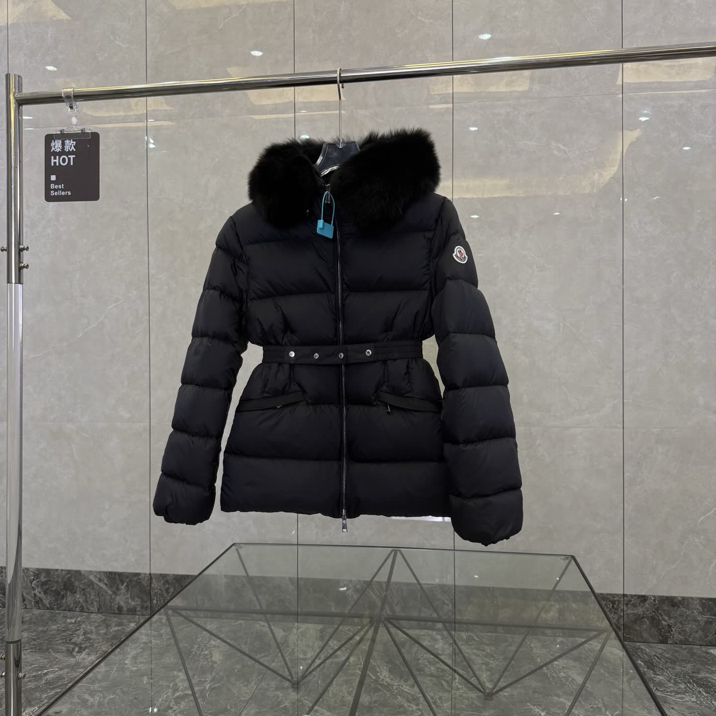 Moncler Boed Hooded Down Jacket Moncler Boed Hooded Down Jacket