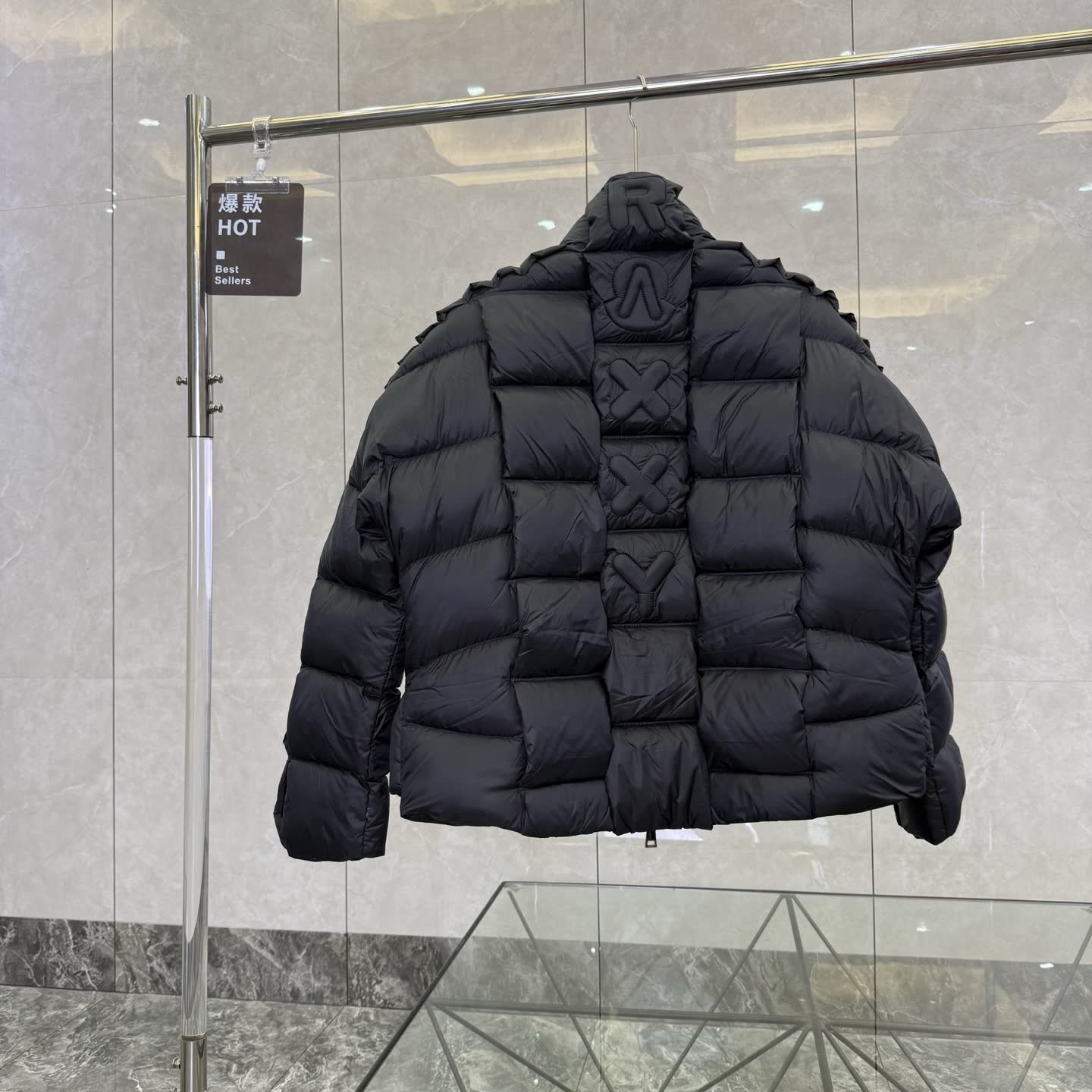 Moncler x Christopher Raxxy 3D Quilted Down Jacket Moncler x Christopher Raxxy 3D Quilted Down Jacket