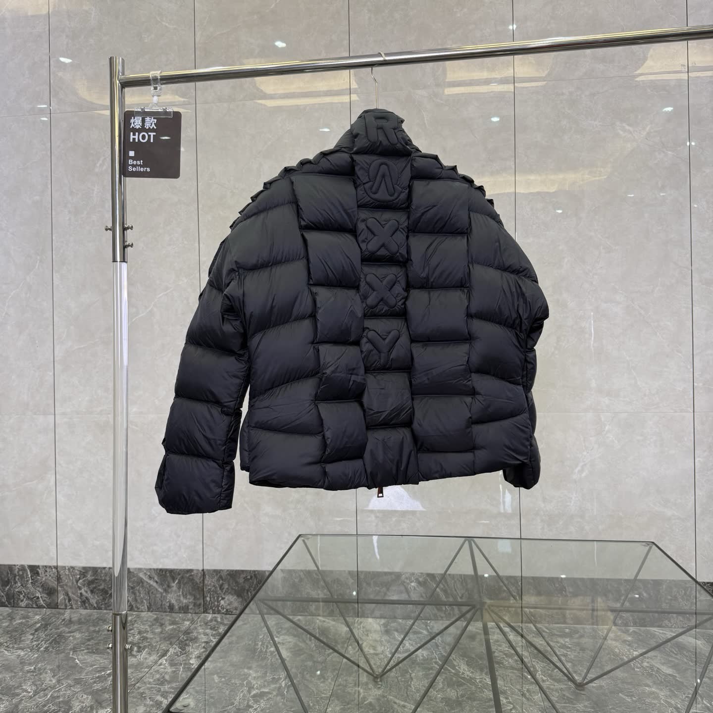 Moncler x Christopher Raxxy 3D Quilted Down Jacket Moncler x Christopher Raxxy 3D Quilted Down Jacket