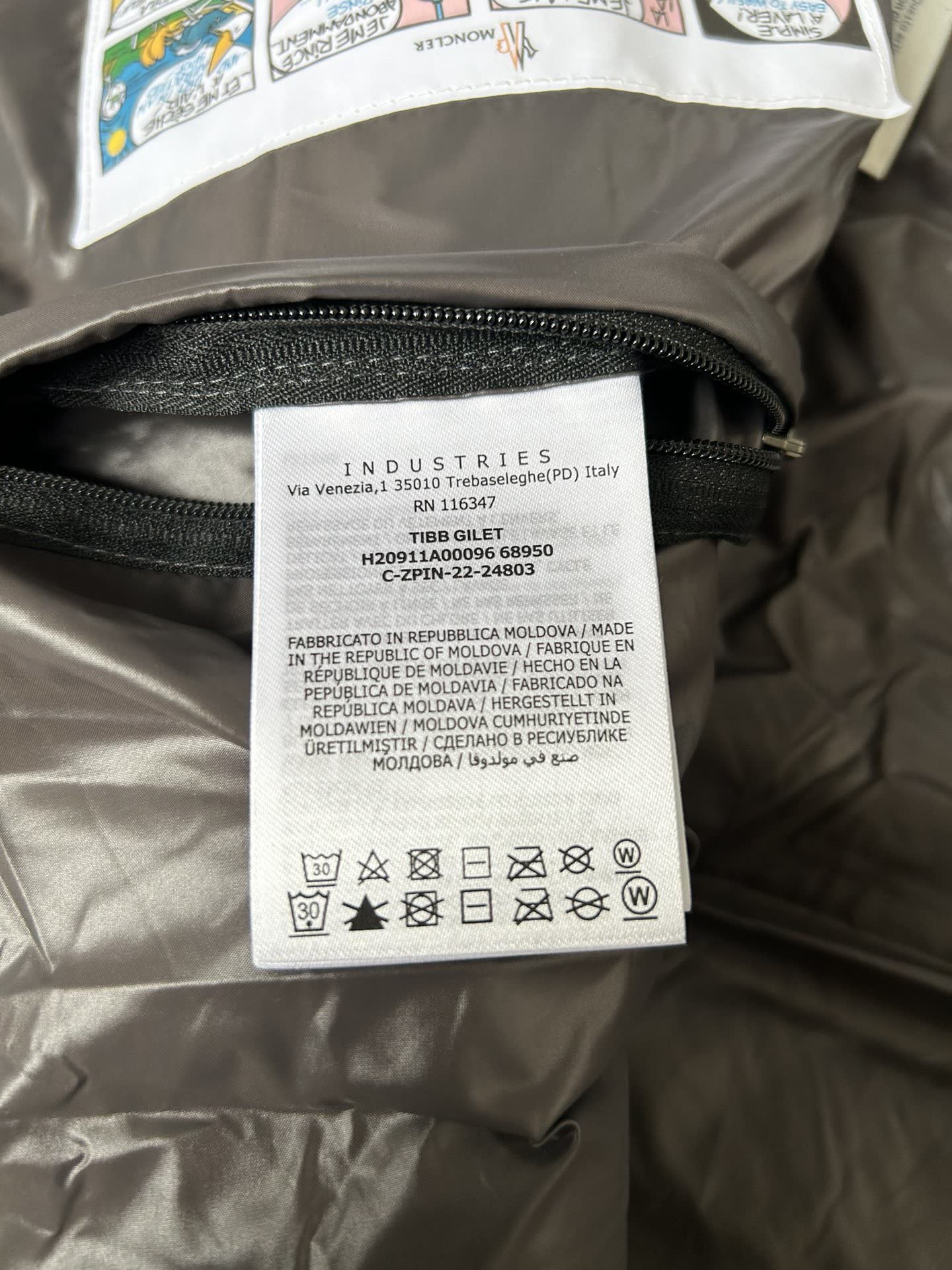 Moncler Tibb Down Gilet H20911A00096
