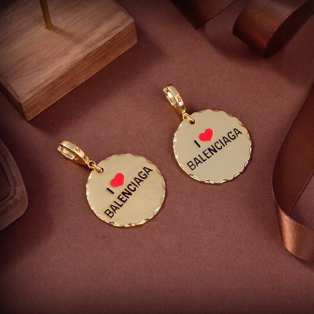 Balenciaga I Love Balenciaga Earrings