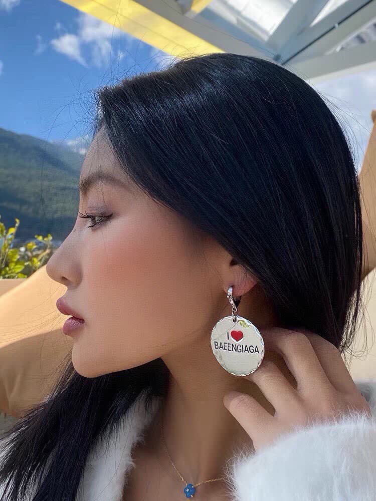 Balenciaga I Love Balenciaga Earrings