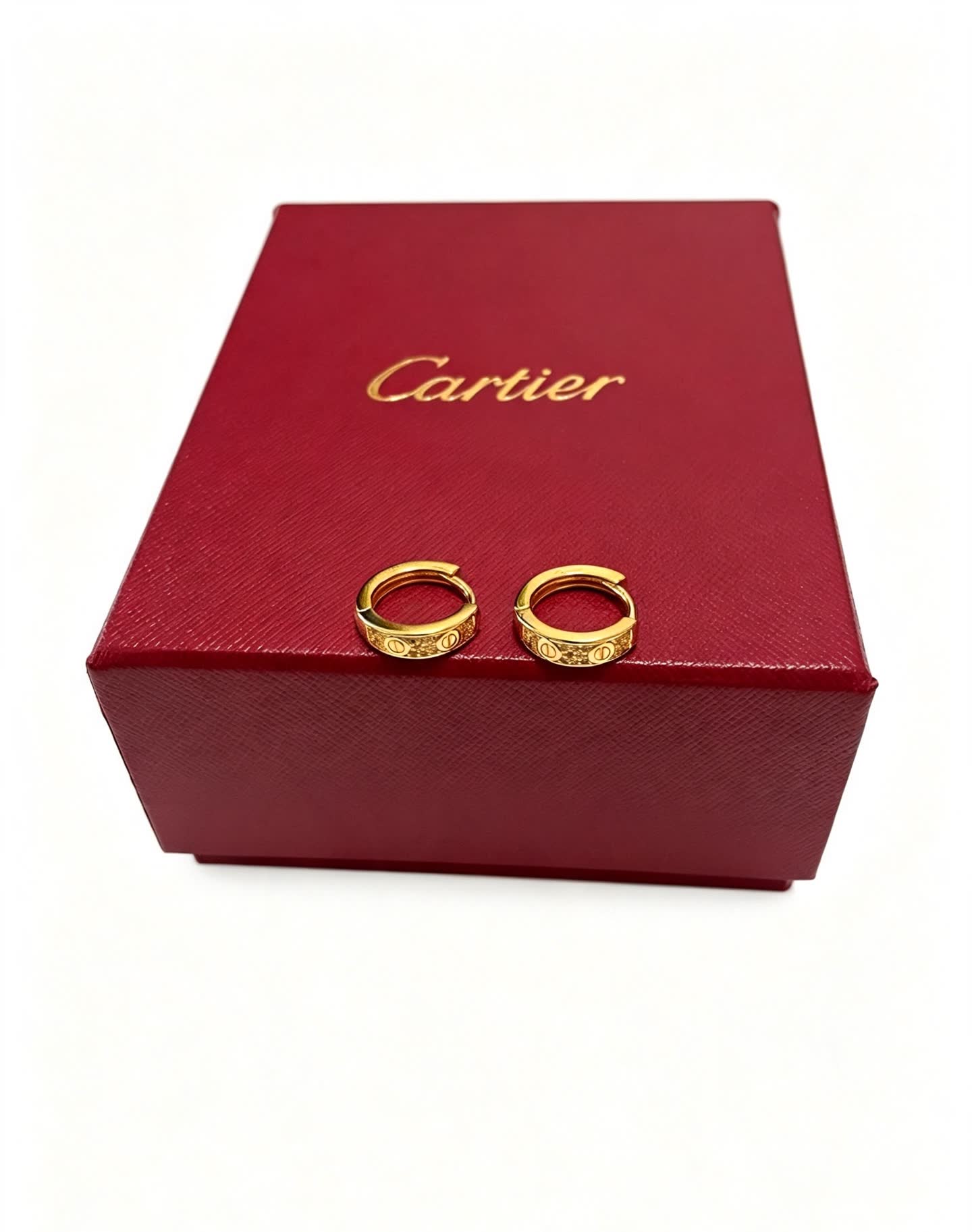 Cartier Love Hoop Earrings