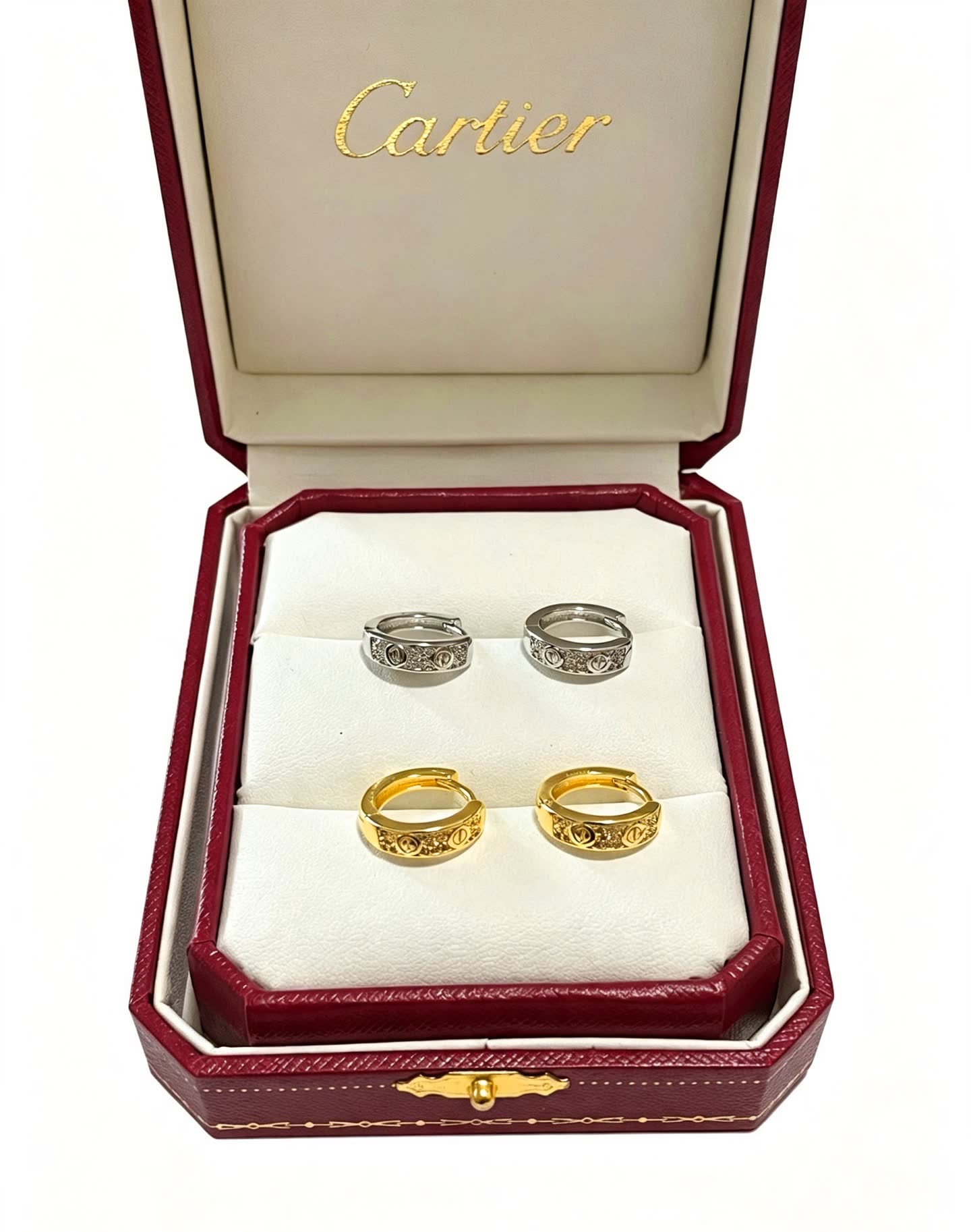Cartier Love Hoop Earrings